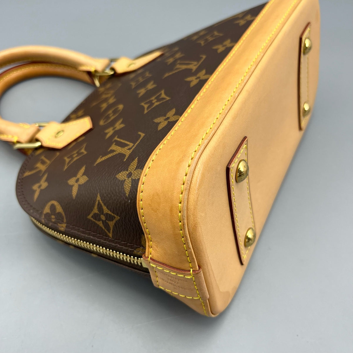 Louis Vuitton - Alma BB - Leather - Brown - (mini)