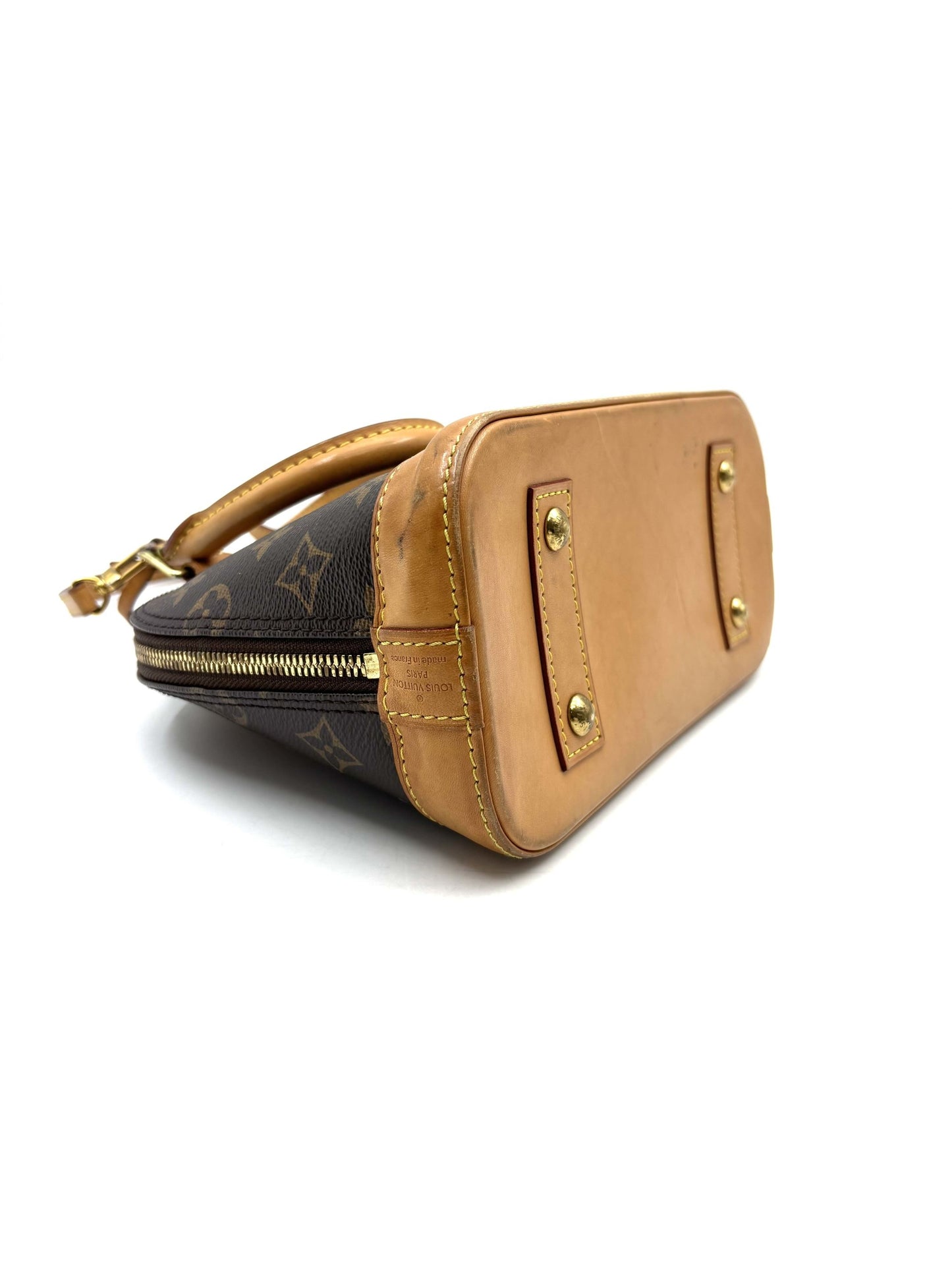 Louis Vuitton - Alma BB - Leather - Brown - (mini)
