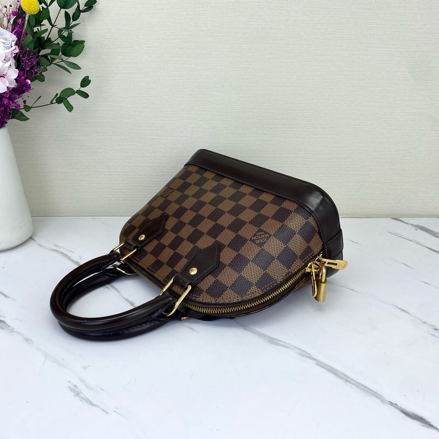 Louis Vuitton - Alma BB - Leather - Brown - (mini)