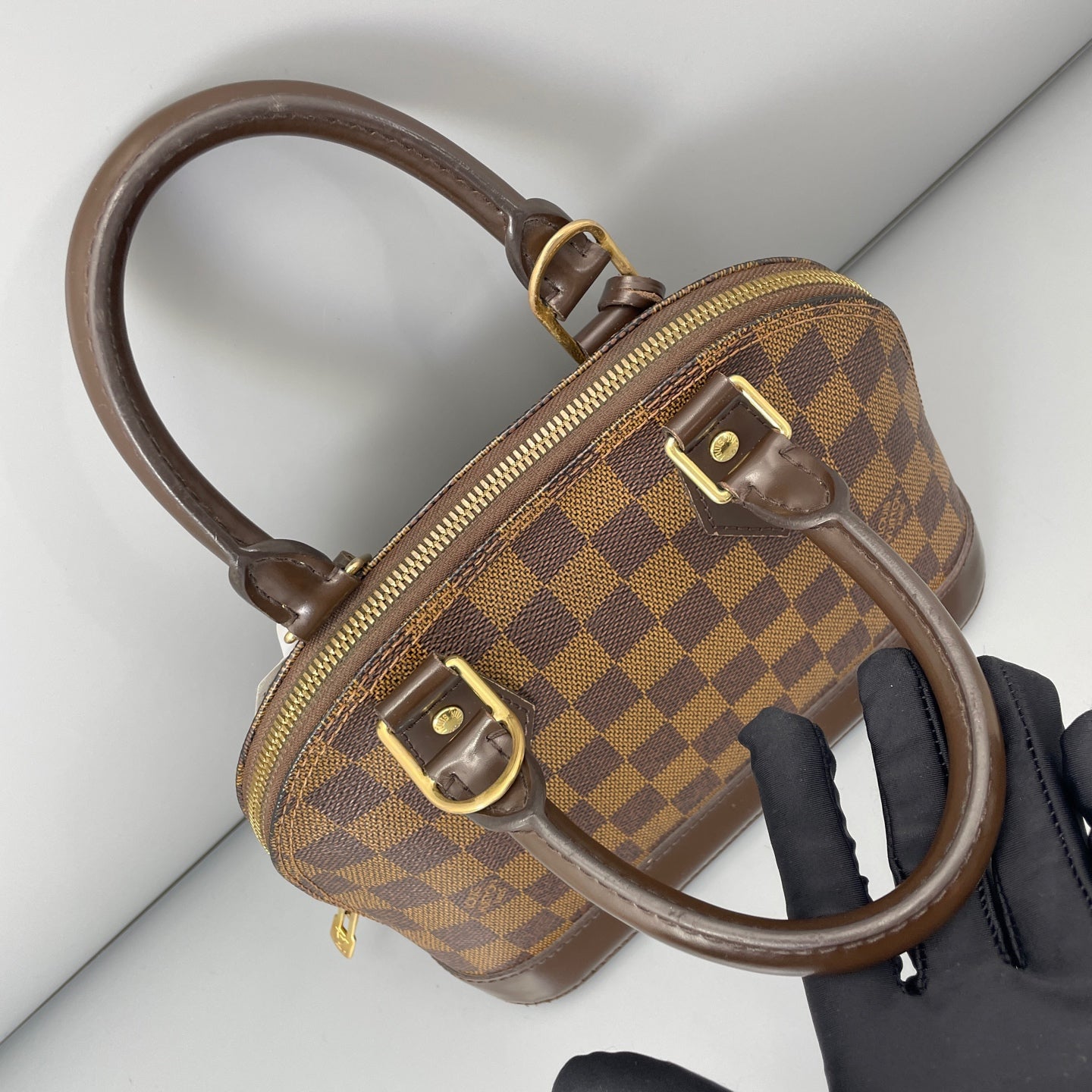 Louis Vuitton - Alma BB - Leather - Brown - (Mini)