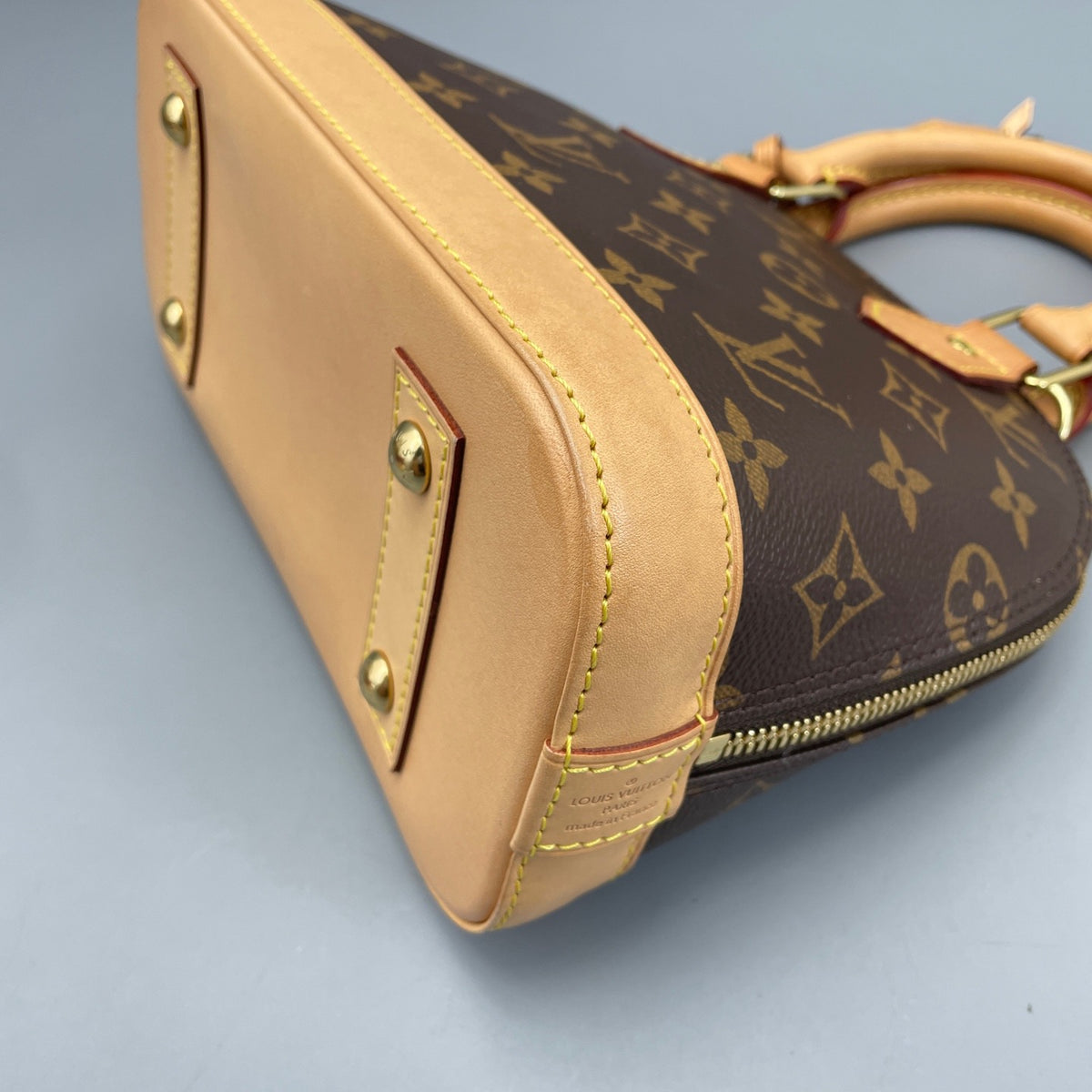 Louis Vuitton - Alma BB - Leather - Brown - (mini)