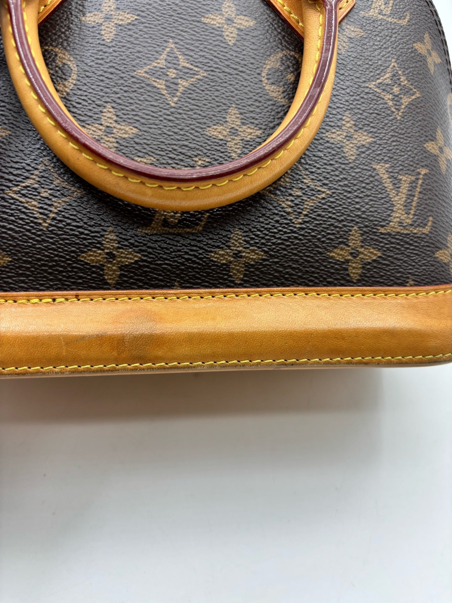 Louis Vuitton - Alma BB - Leather - Brown - (mini)