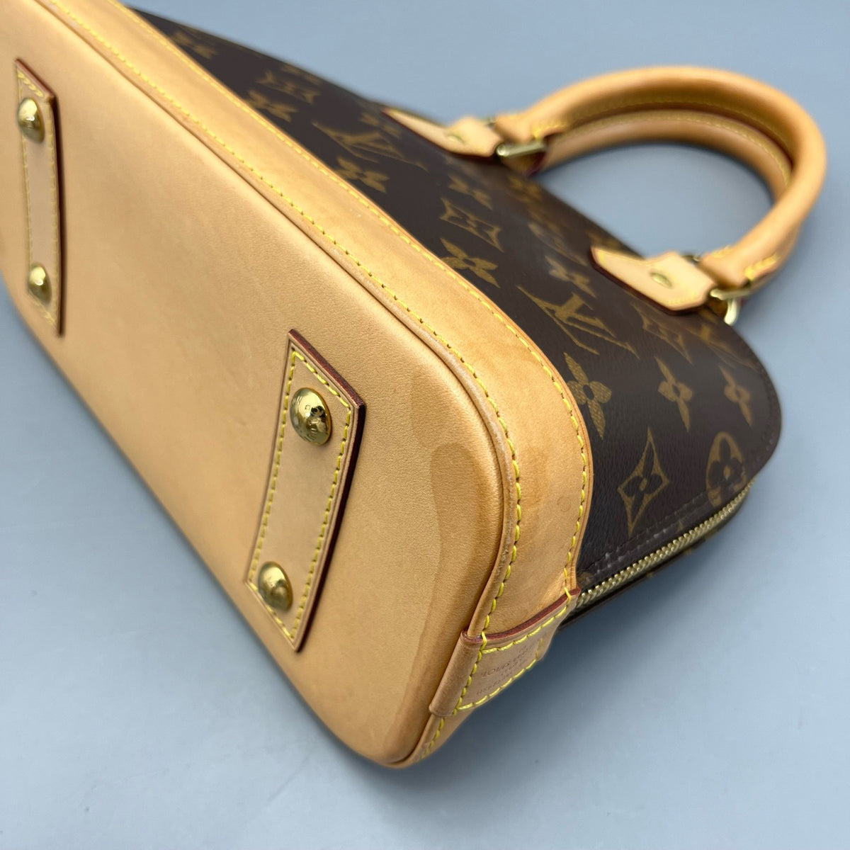 Louis Vuitton - Alma BB - Leather - Brown - (mini)