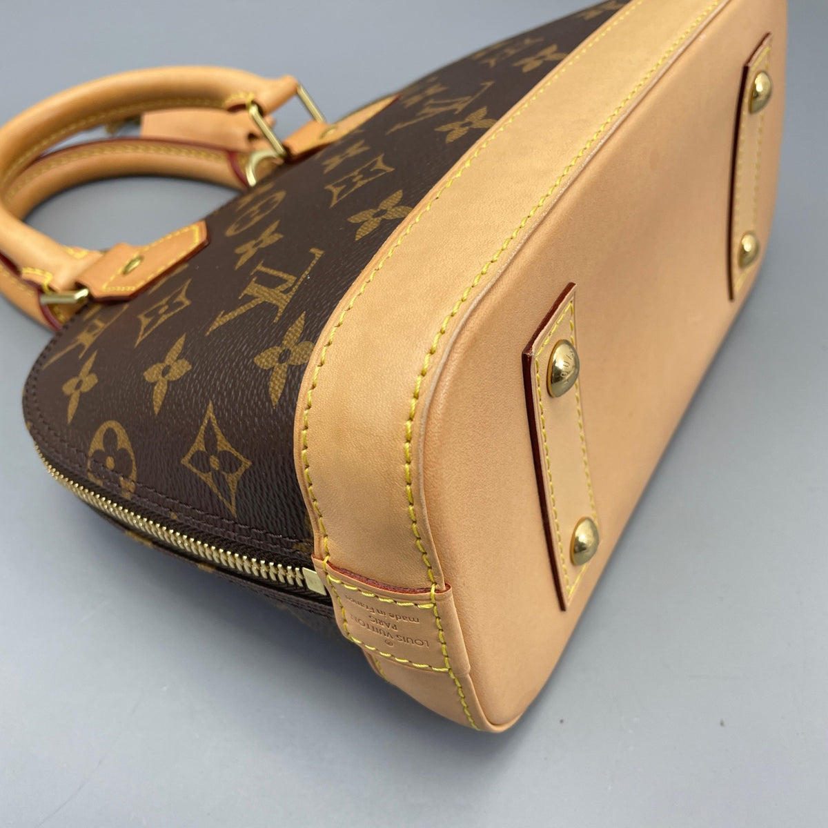 Louis Vuitton - Alma BB - Leather - Brown - (mini)