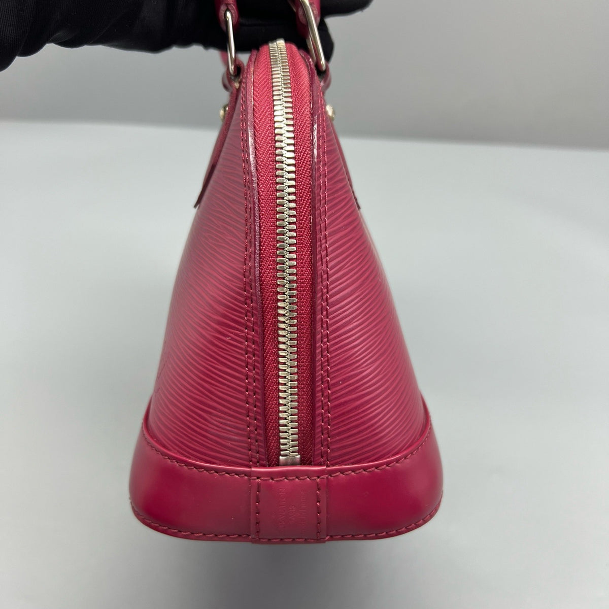 Louis Vuitton - Alma BB - Leather - Burgundy - (small)