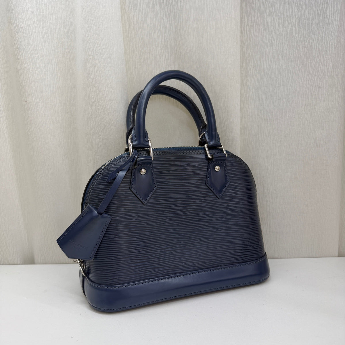 Louis Vuitton - Alma BB - Leather - Navy - (mini)