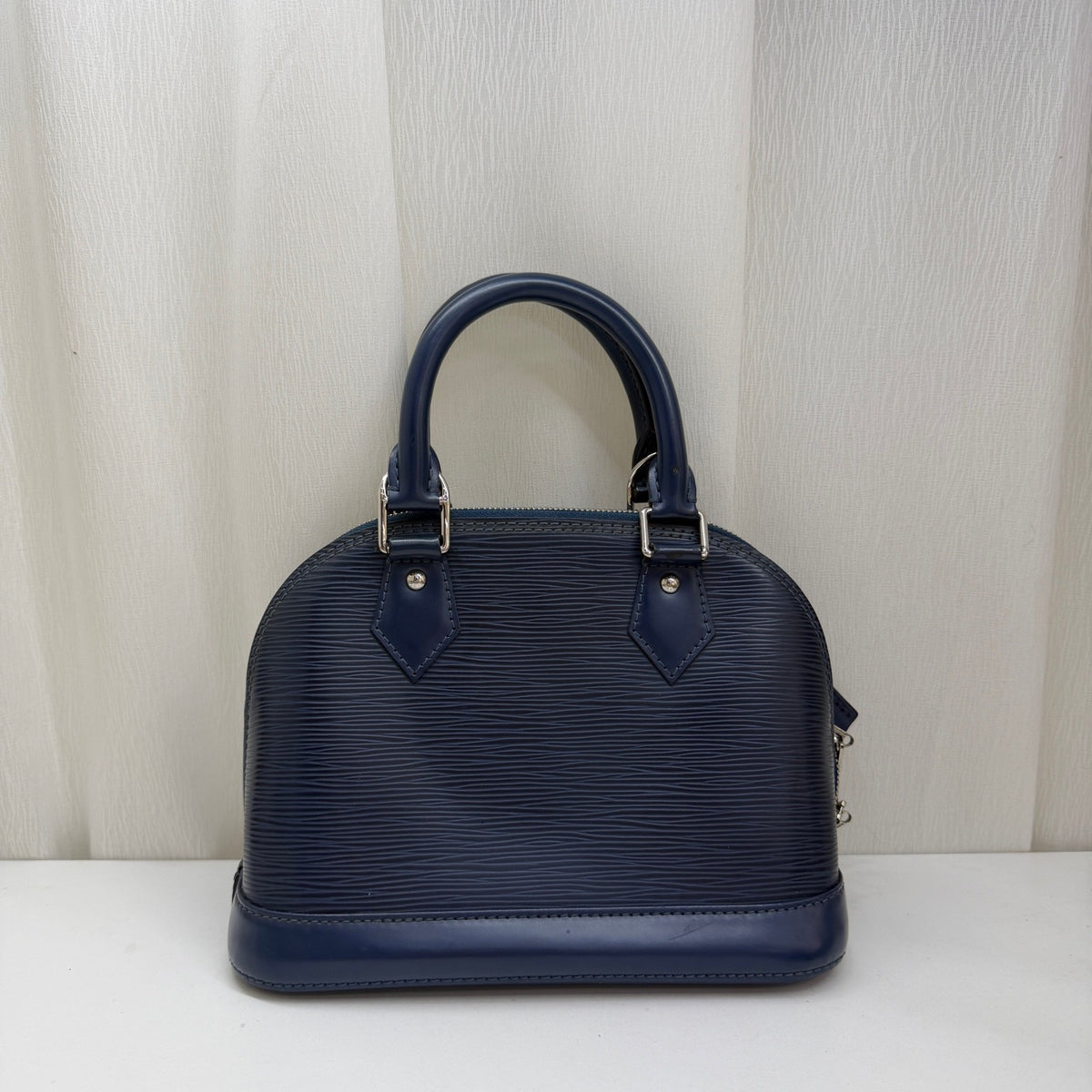 Louis Vuitton - Alma BB - Leather - Navy - (mini)