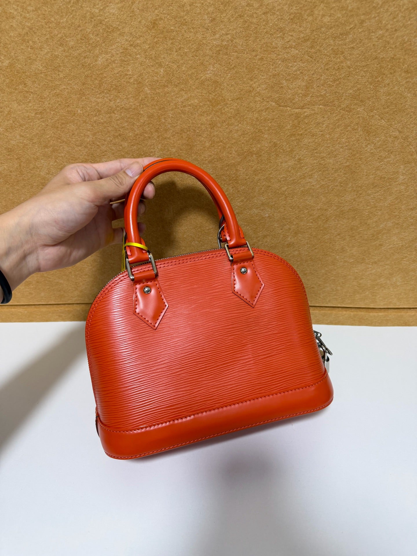 Louis Vuitton - Alma BB - Leather - Orange - (mini)