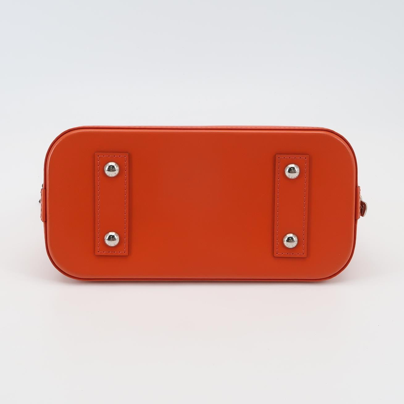 Louis Vuitton - Alma BB - Leather - Orange - (mini)