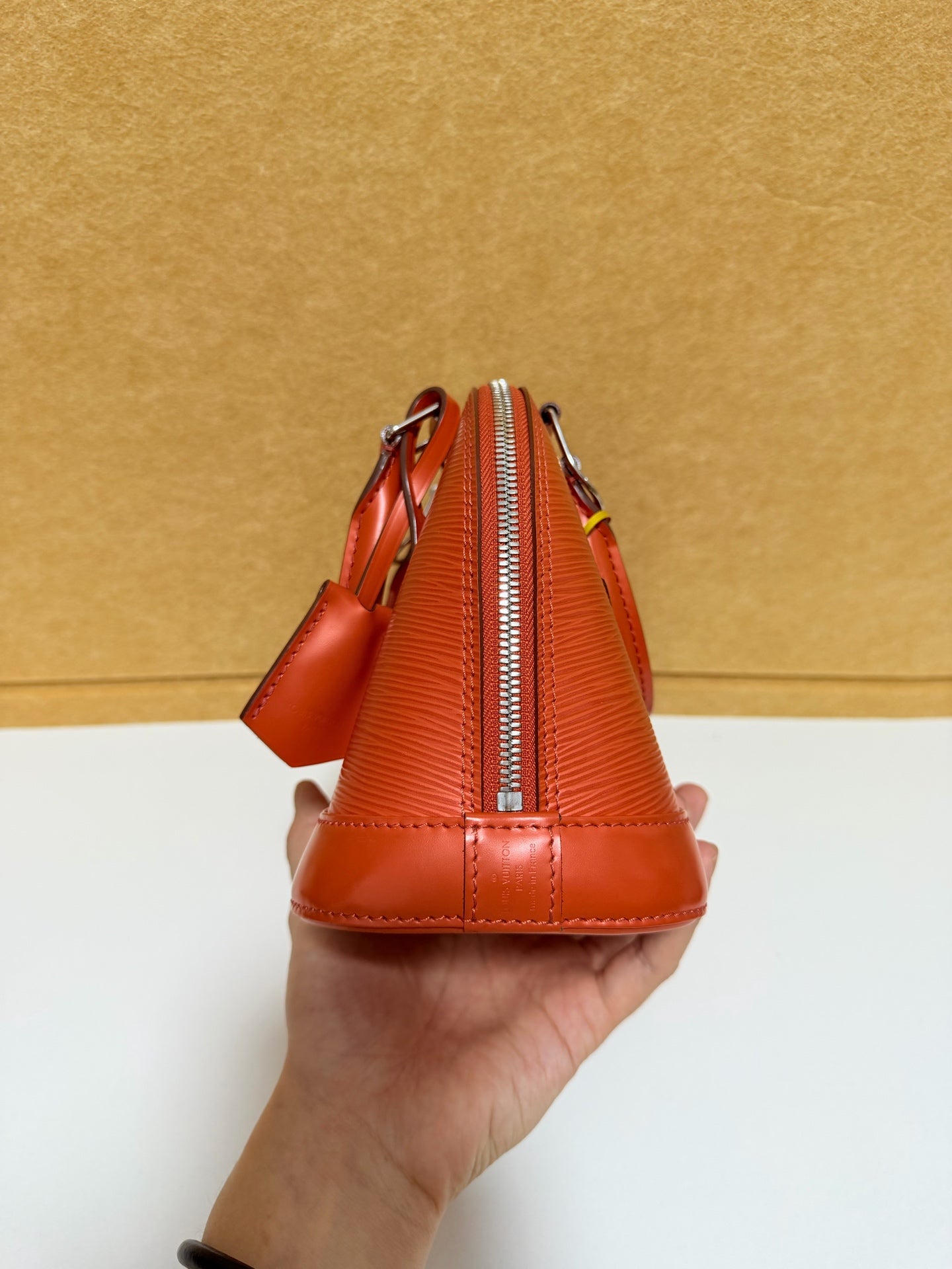 Louis Vuitton - Alma BB - Leather - Orange - (mini)