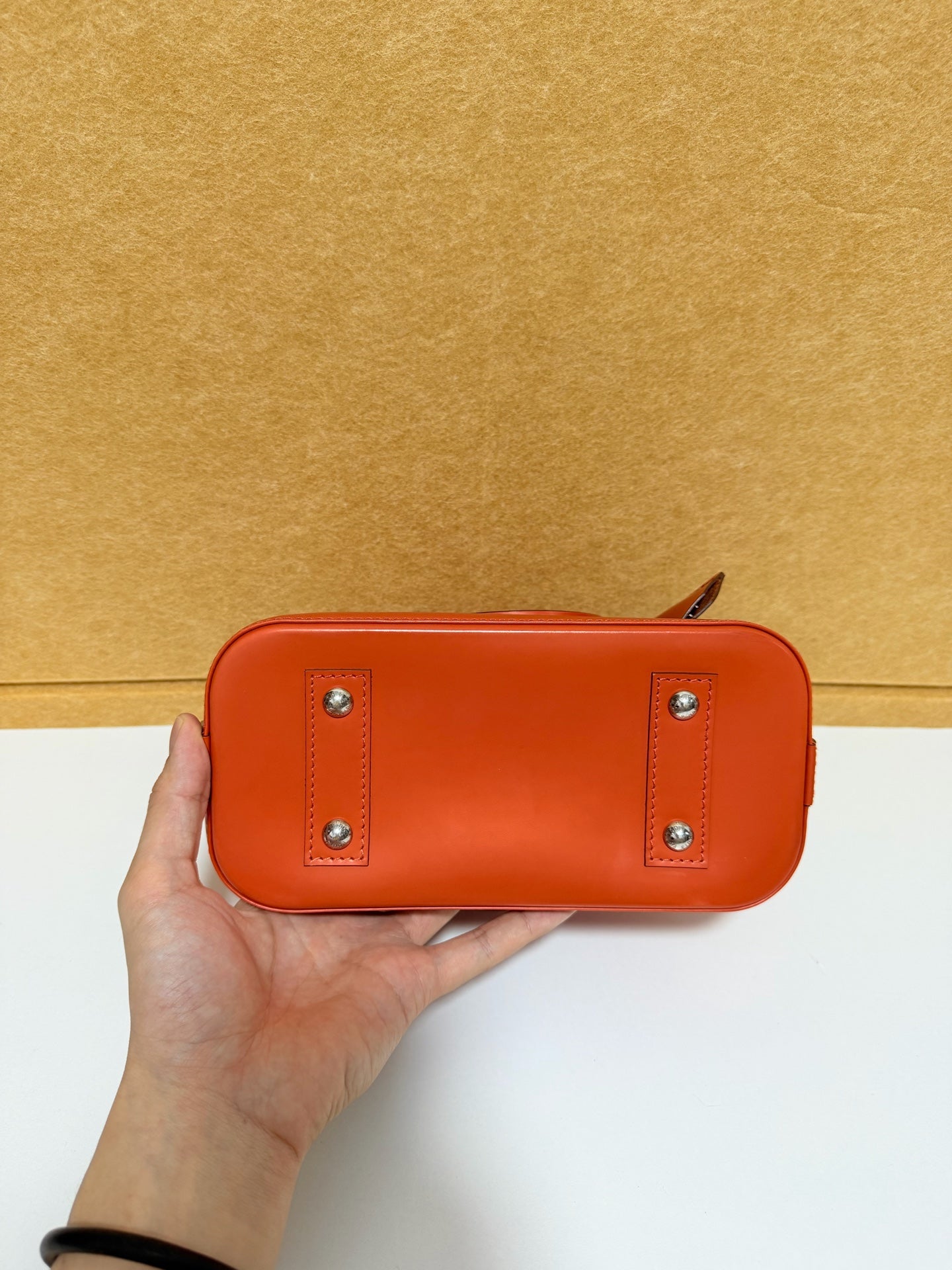 Louis Vuitton - Alma BB - Leather - Orange - (mini)