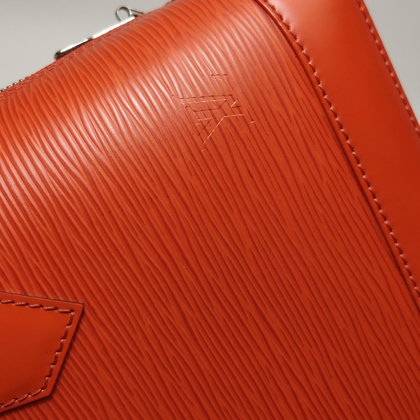 Louis Vuitton - Alma BB - Leather - Orange - (mini)