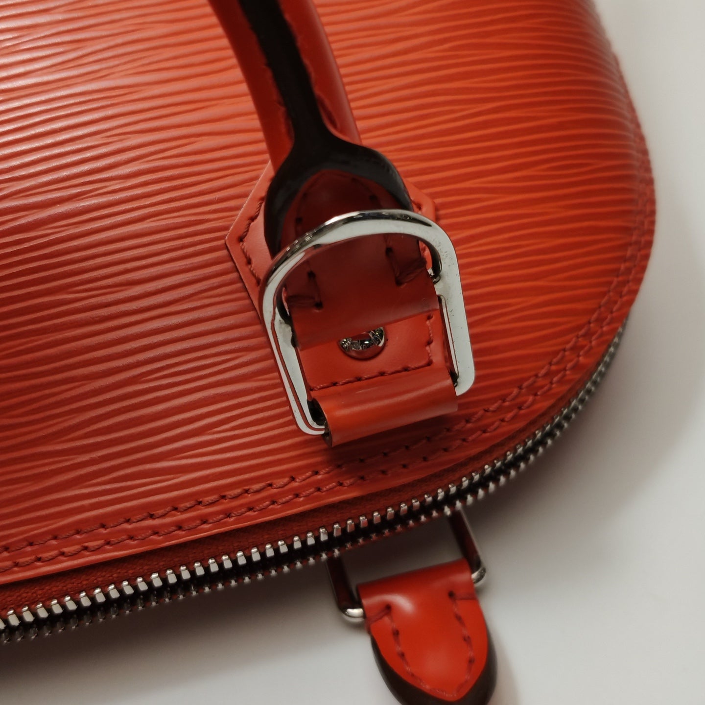 Louis Vuitton - Alma BB - Leather - Orange - (mini)