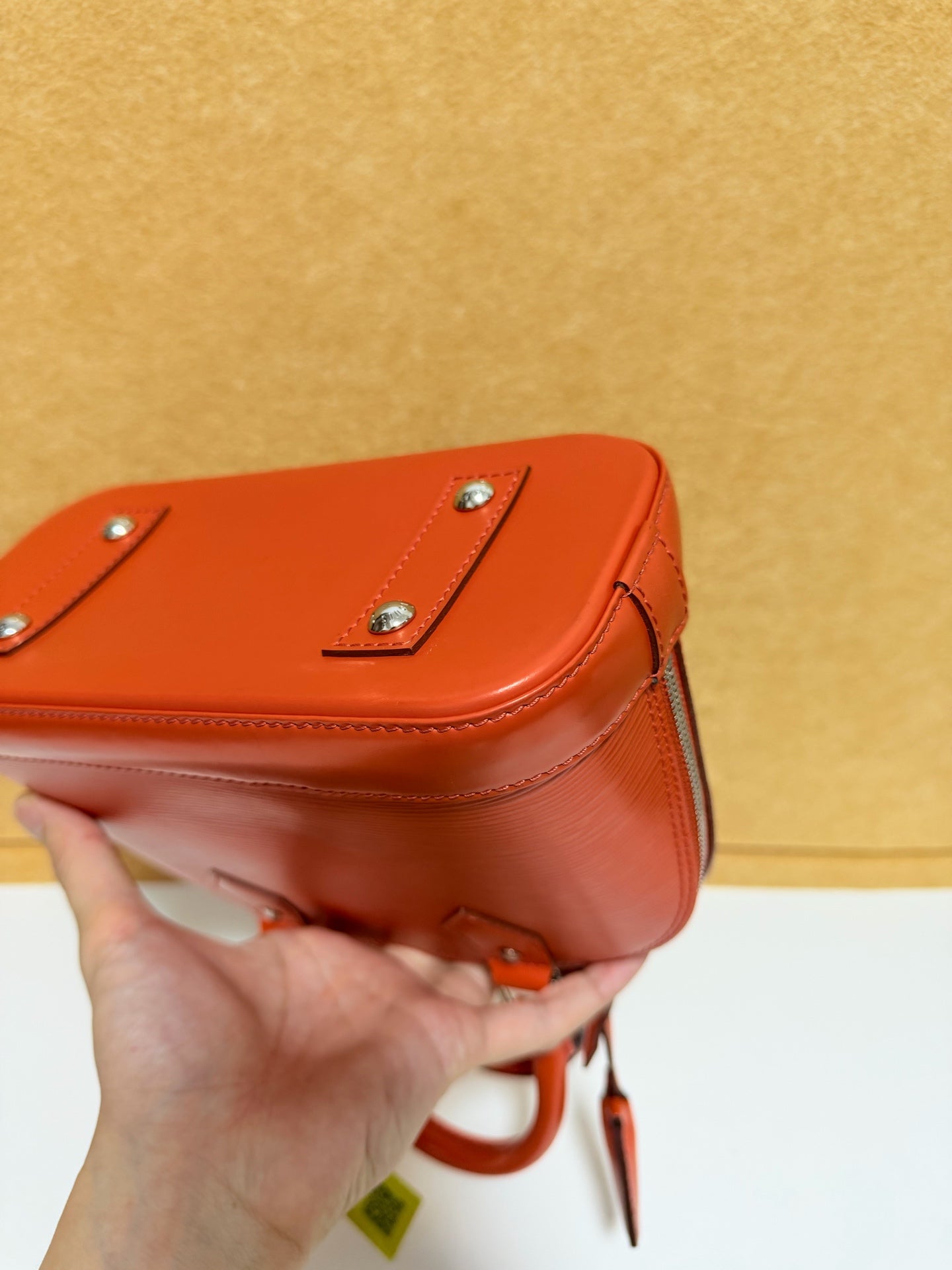 Louis Vuitton - Alma BB - Leather - Orange - (mini)