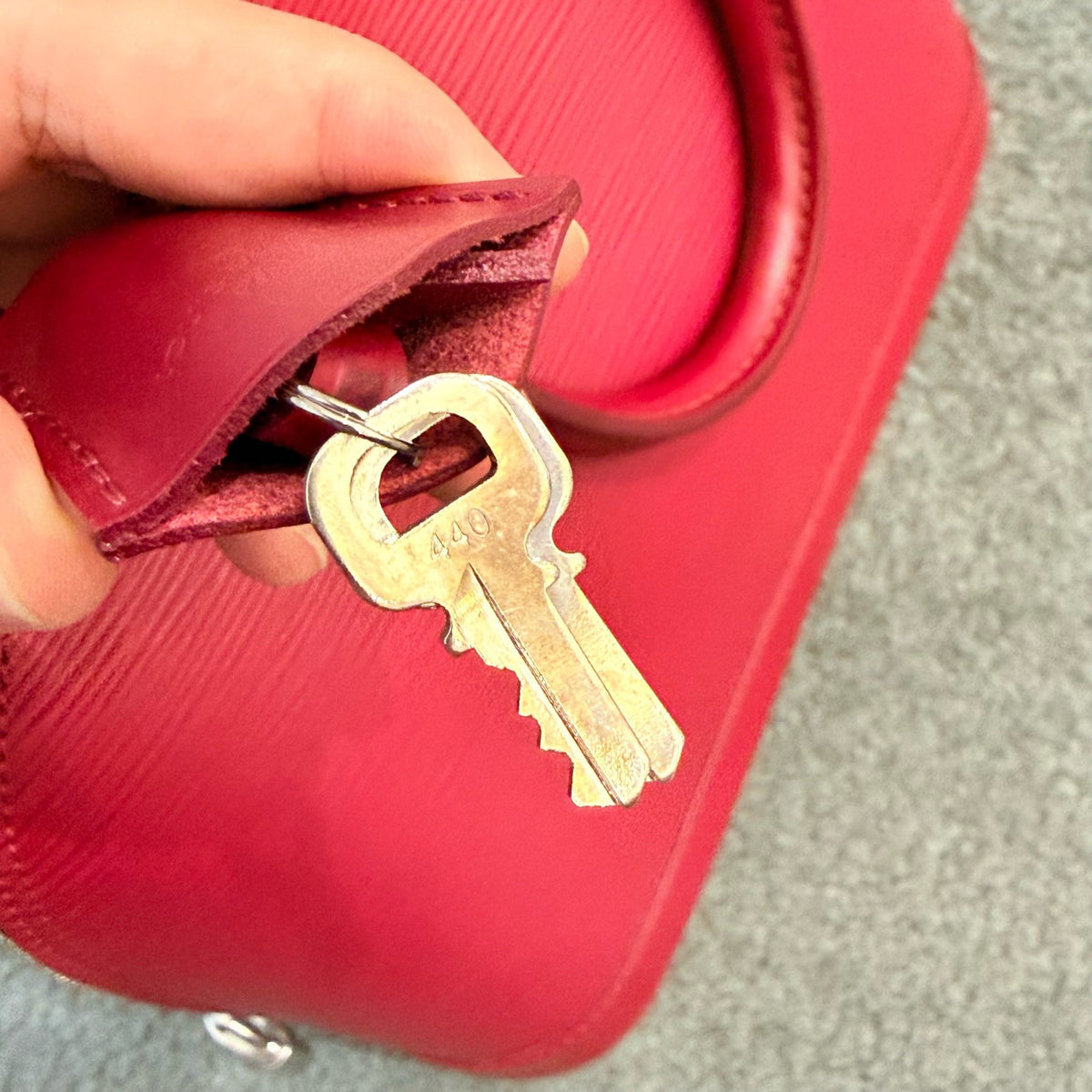 Louis Vuitton - Alma BB - Leather - Pink - (medium)