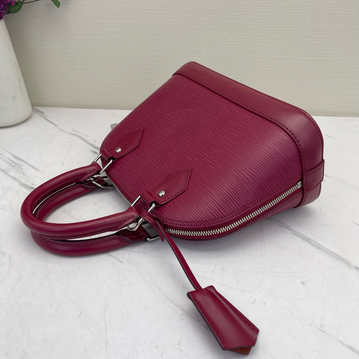 Louis Vuitton - Alma BB - Leather - Pink - (small)