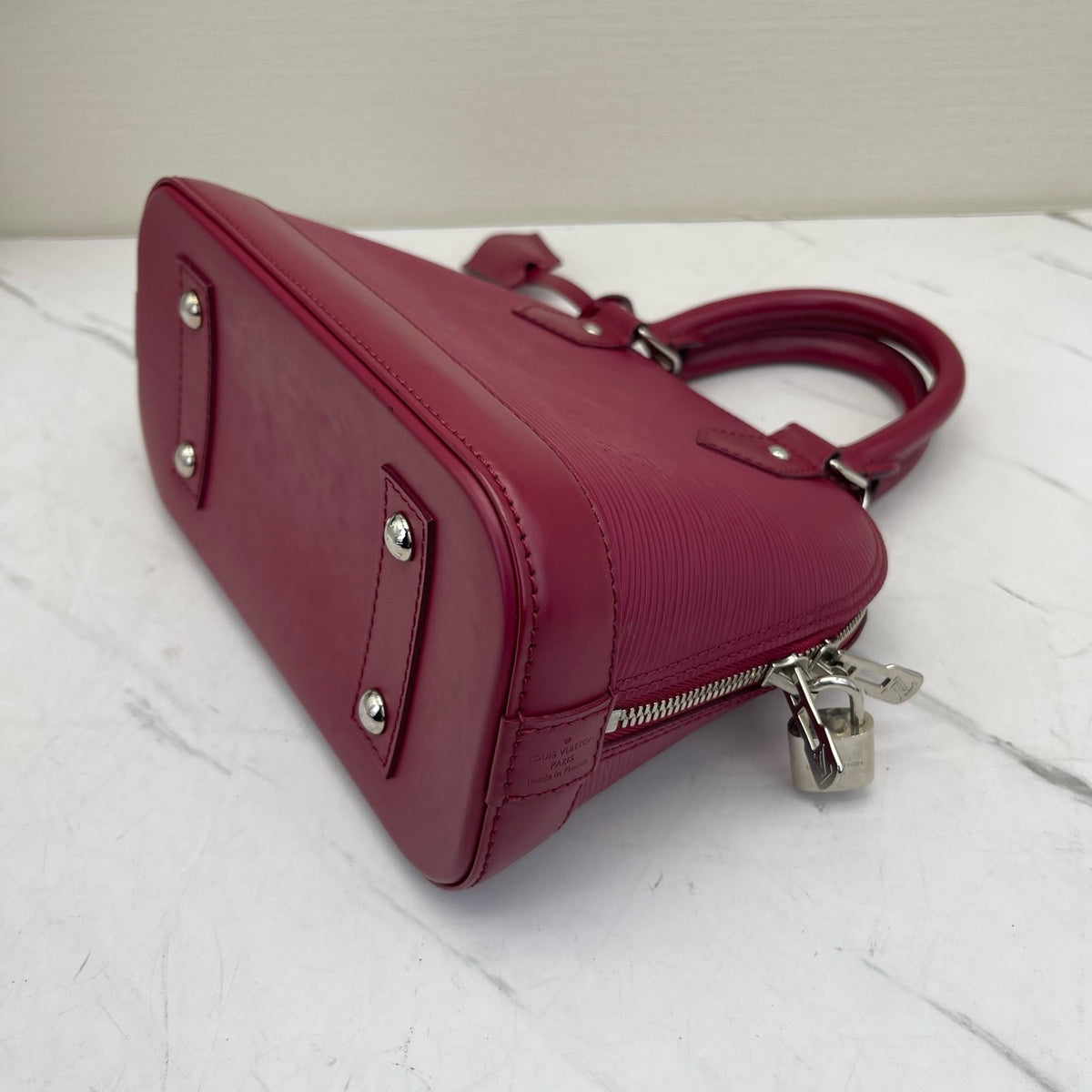 Louis Vuitton - Alma BB - Leather - Pink - (small)