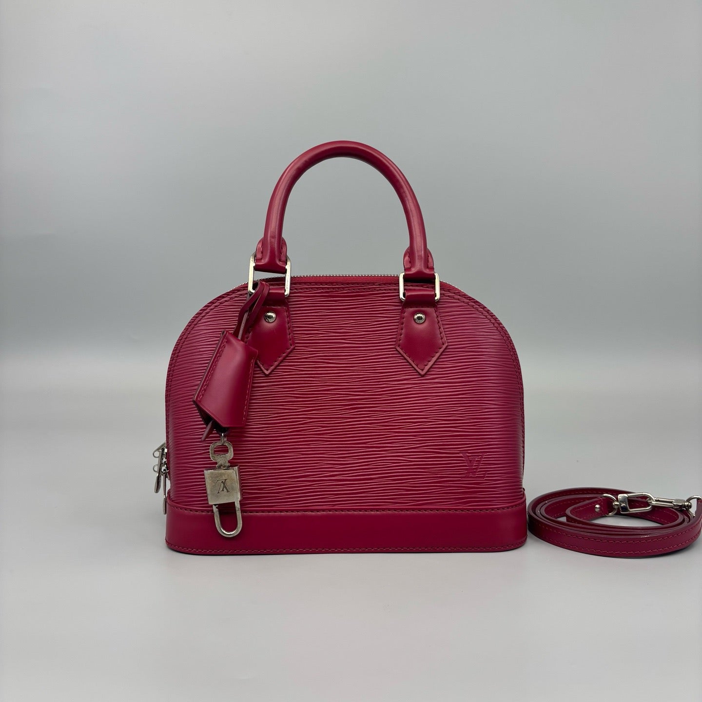 Louis Vuitton - Alma BB - Leather - Red - (BB)