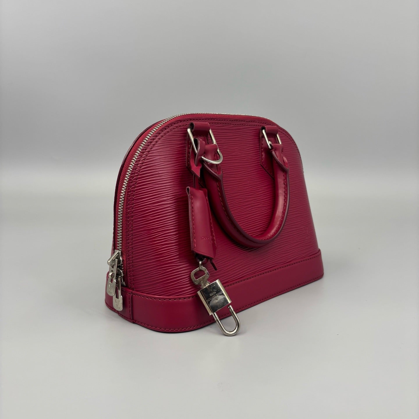 Louis Vuitton - Alma BB - Leather - Red - (BB)