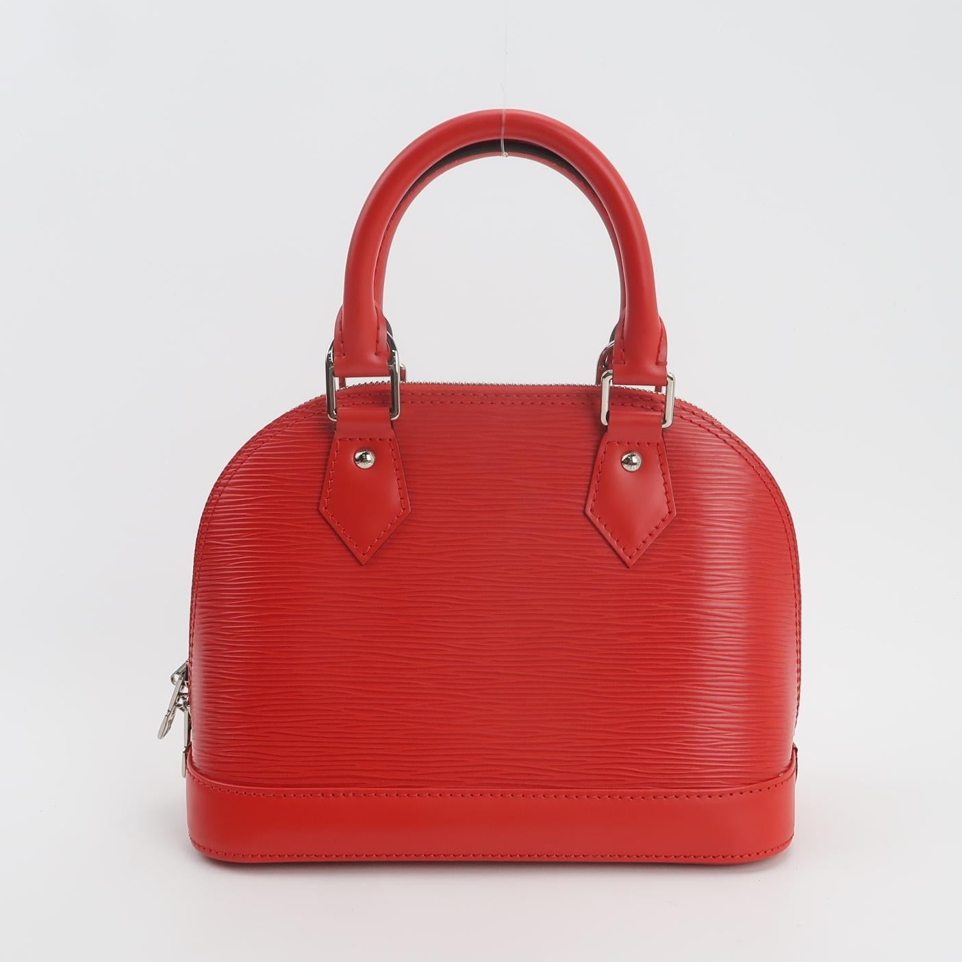 Louis Vuitton - Alma BB - Leather - Red - (mini)