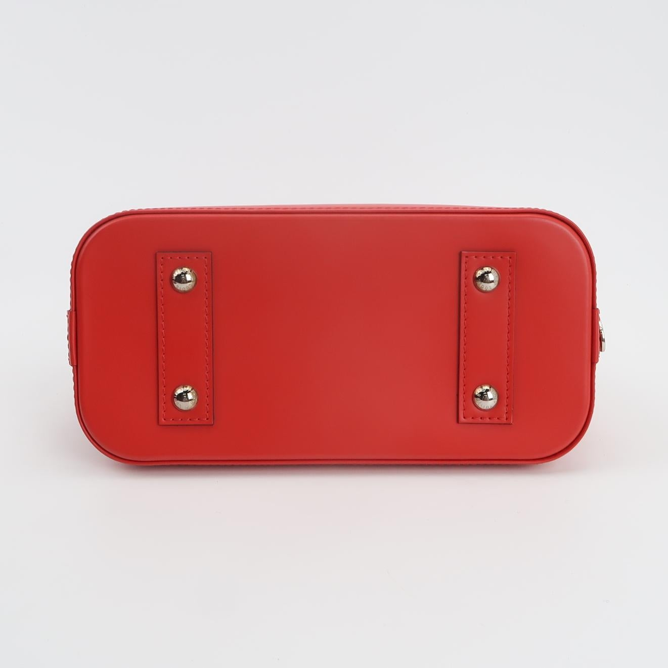 Louis Vuitton - Alma BB - Leather - Red - (mini)
