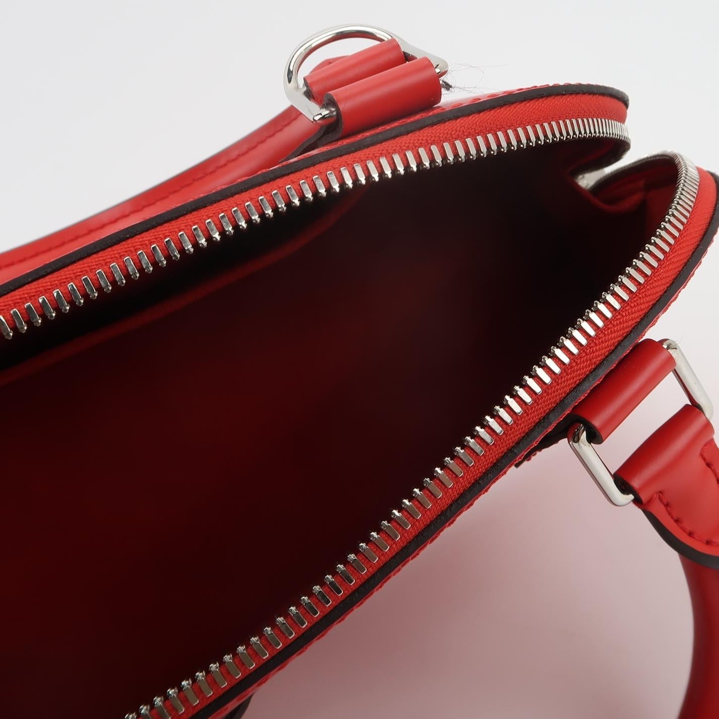 Louis Vuitton - Alma BB - Leather - Red - (mini)