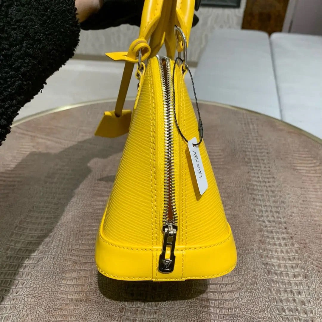 Louis Vuitton - Alma BB - Leather - Yellow - (mini)
