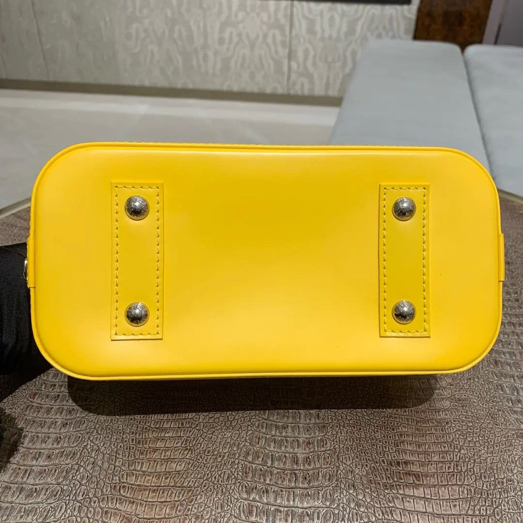 Louis Vuitton - Alma BB - Leather - Yellow - (mini)
