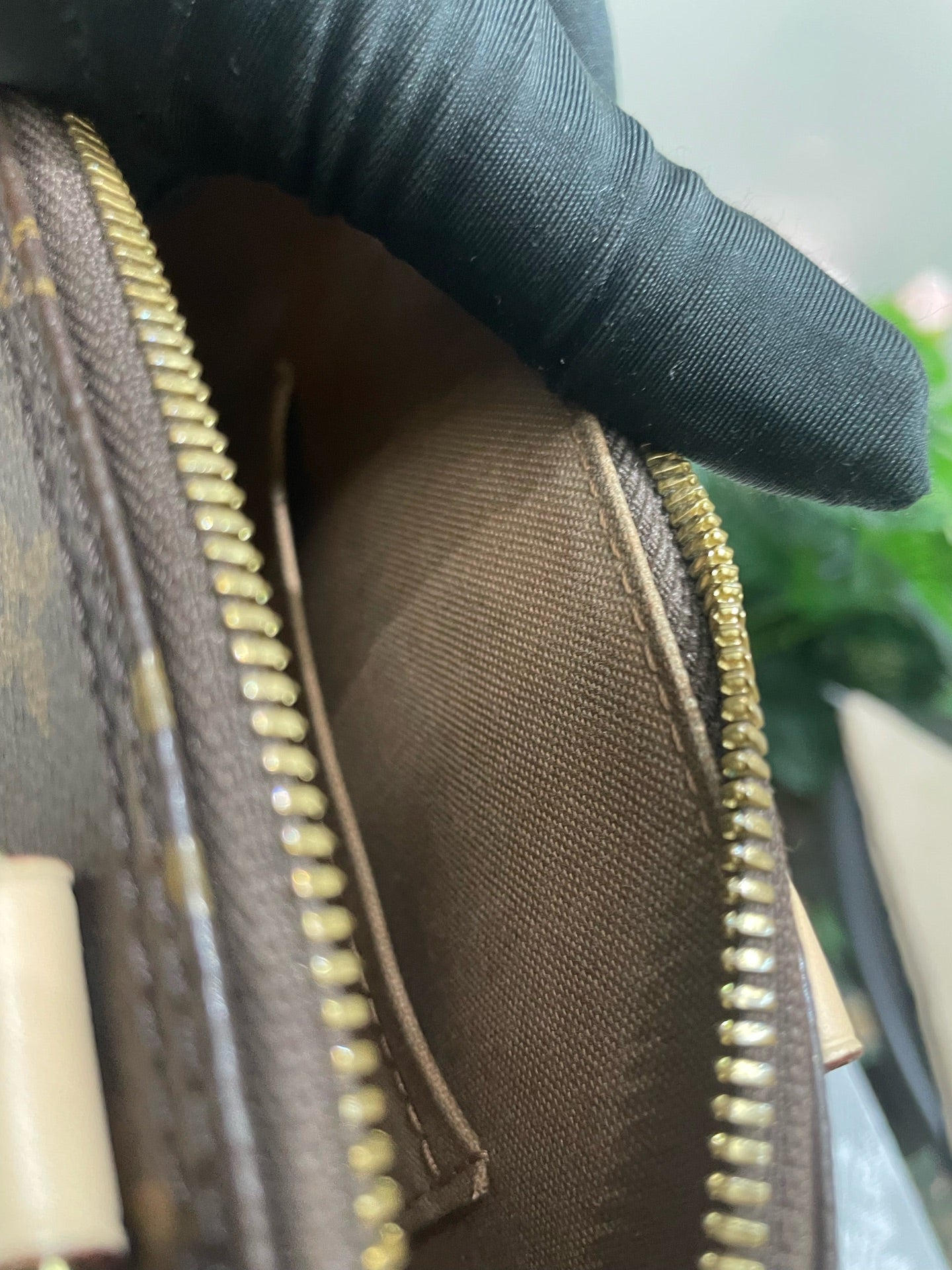 Louis Vuitton - Alma BB - Monogram Canvas with natural Vachetta leather trim - Brown - (mini)
