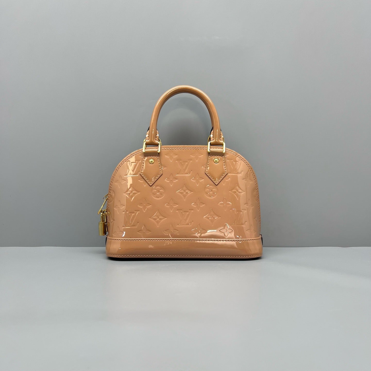 Louis Vuitton - Alma BB - Patent leather - Beige - (mini)