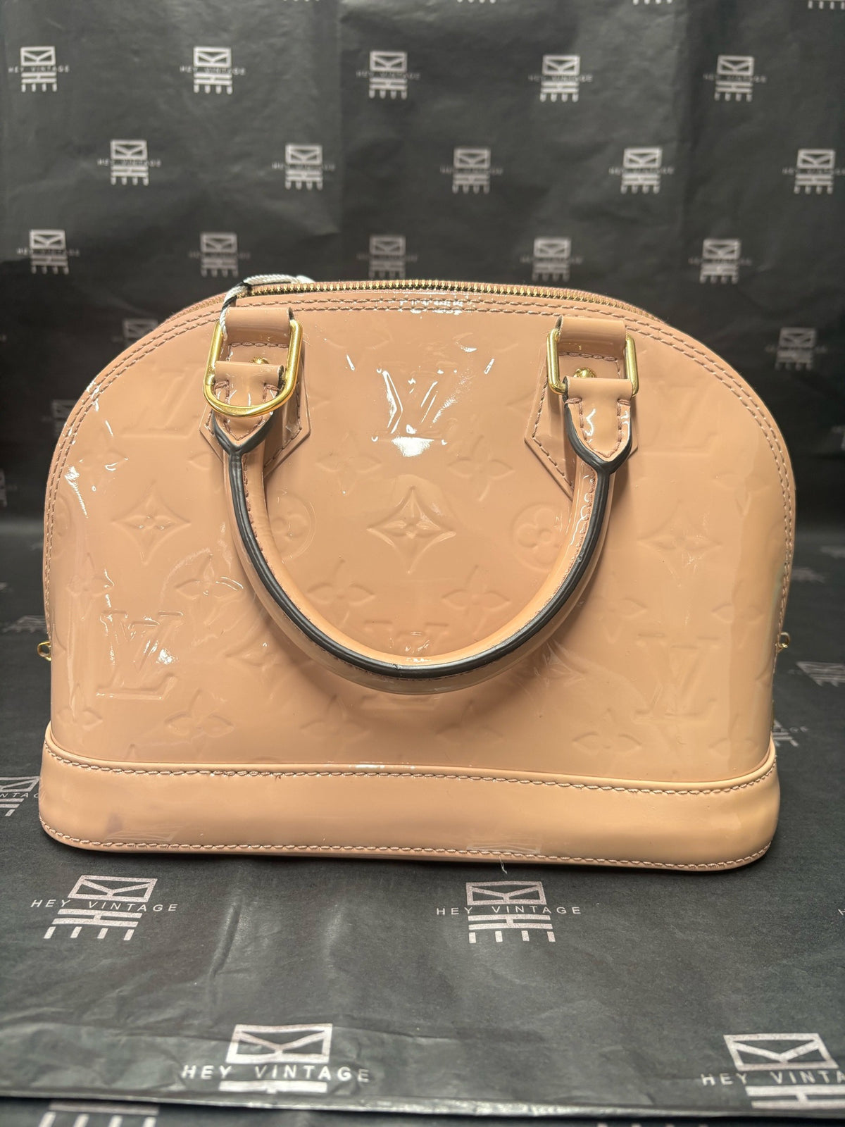 Louis Vuitton - Alma BB - Patent leather - Beige - (mini)