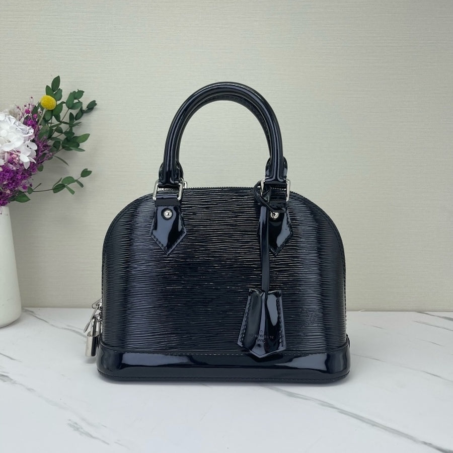 Louis Vuitton - Alma BB - Patent leather - Black - (mini)