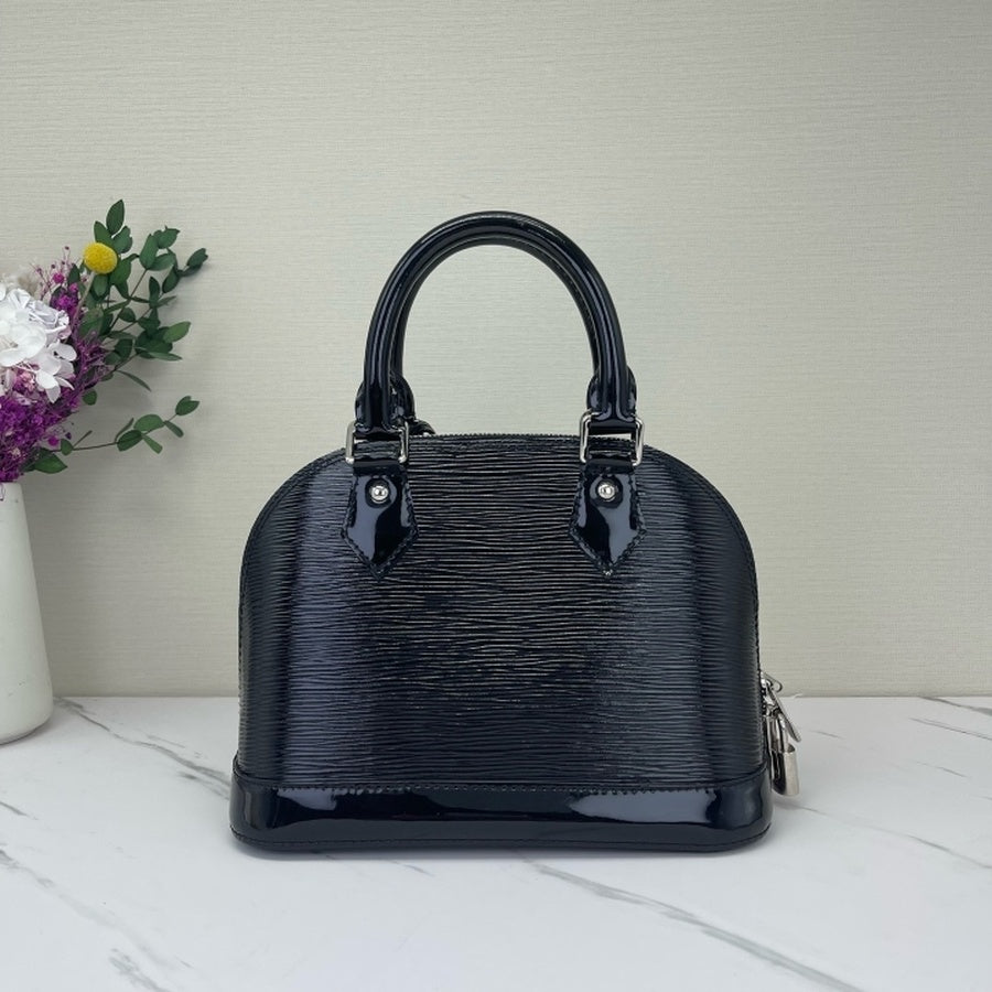 Louis Vuitton - Alma BB - Patent leather - Black - (mini)