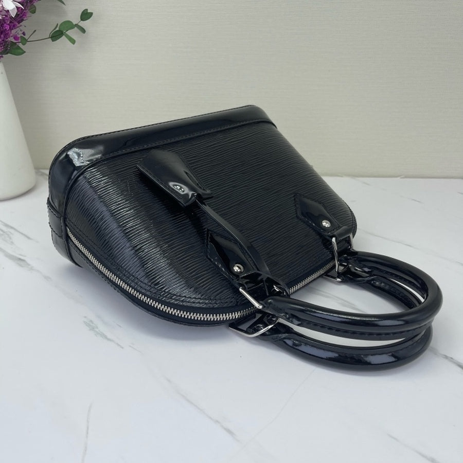 Louis Vuitton - Alma BB - Patent leather - Black - (mini)