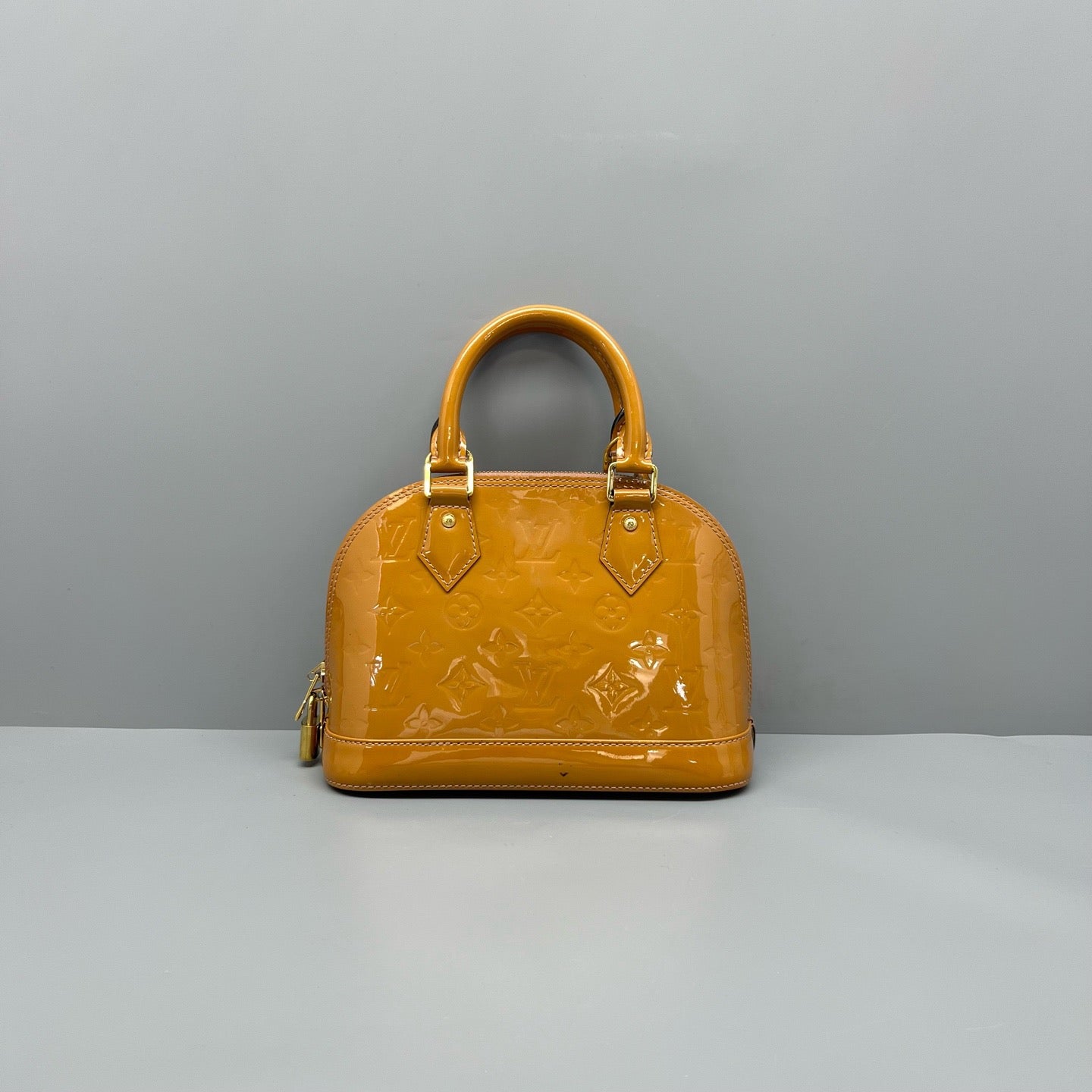 Louis Vuitton - Alma BB - Patent leather - Brown - (mini)