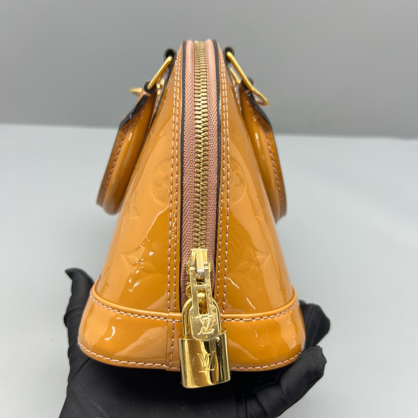 Louis Vuitton - Alma BB - Patent leather - Brown - (mini)