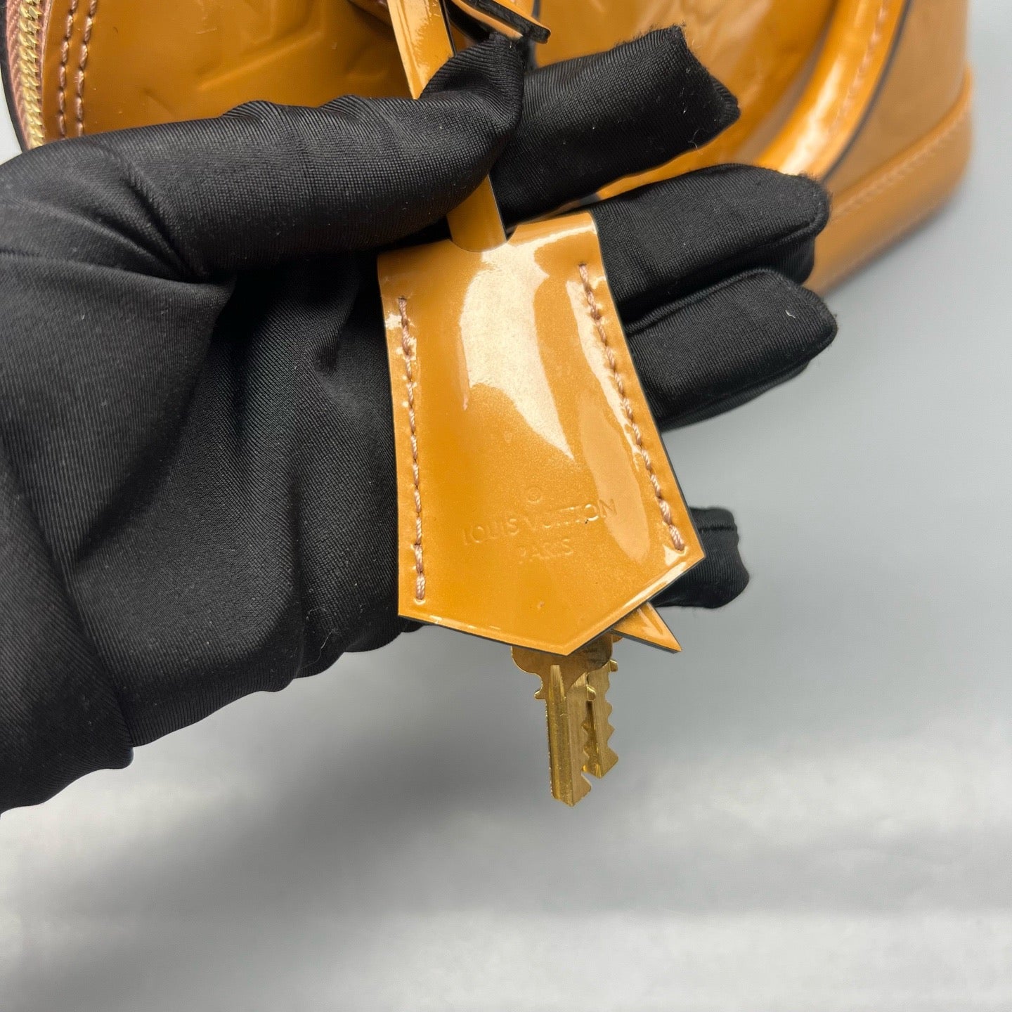 Louis Vuitton - Alma BB - Patent leather - Brown - (mini)