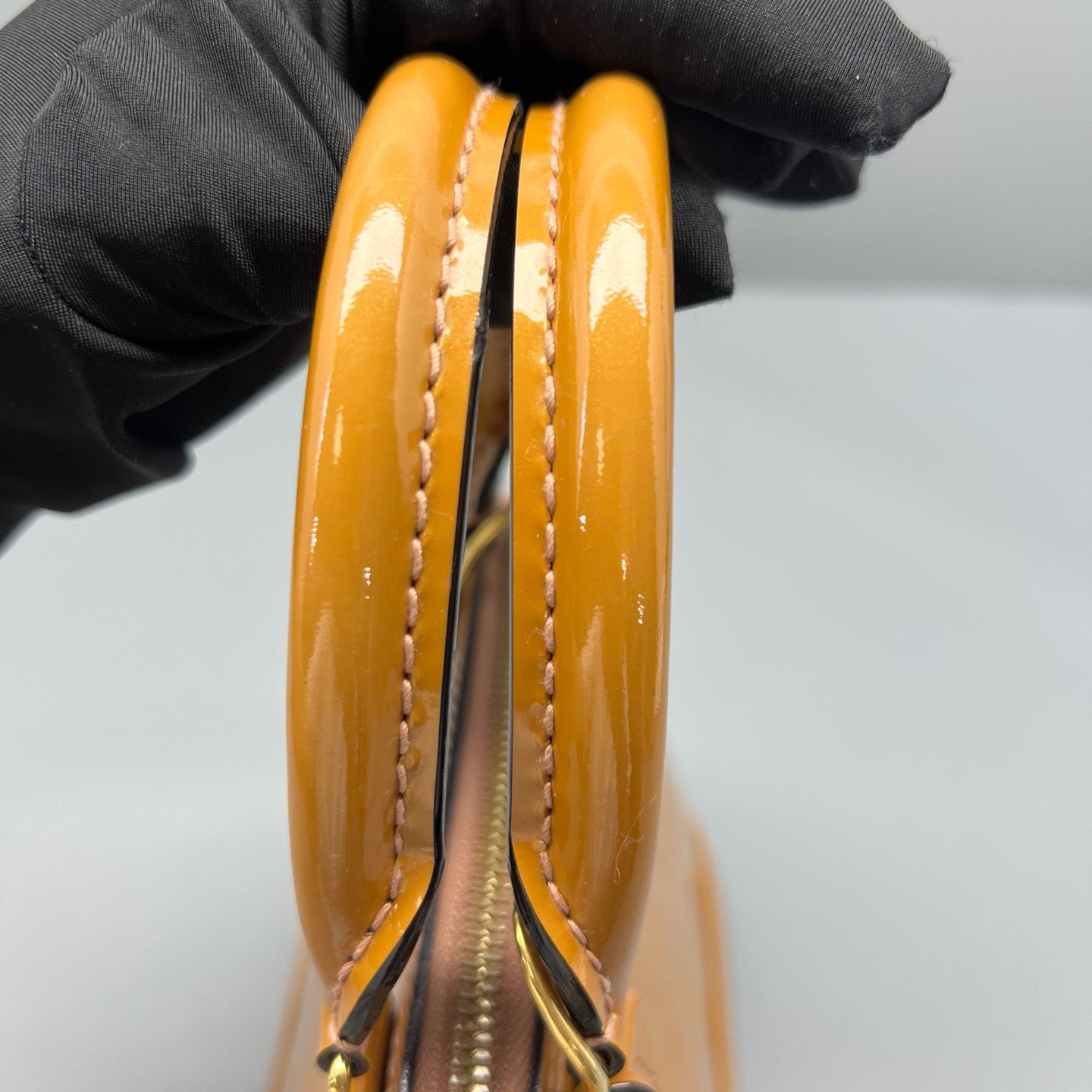 Louis Vuitton - Alma BB - Patent leather - Brown - (mini)