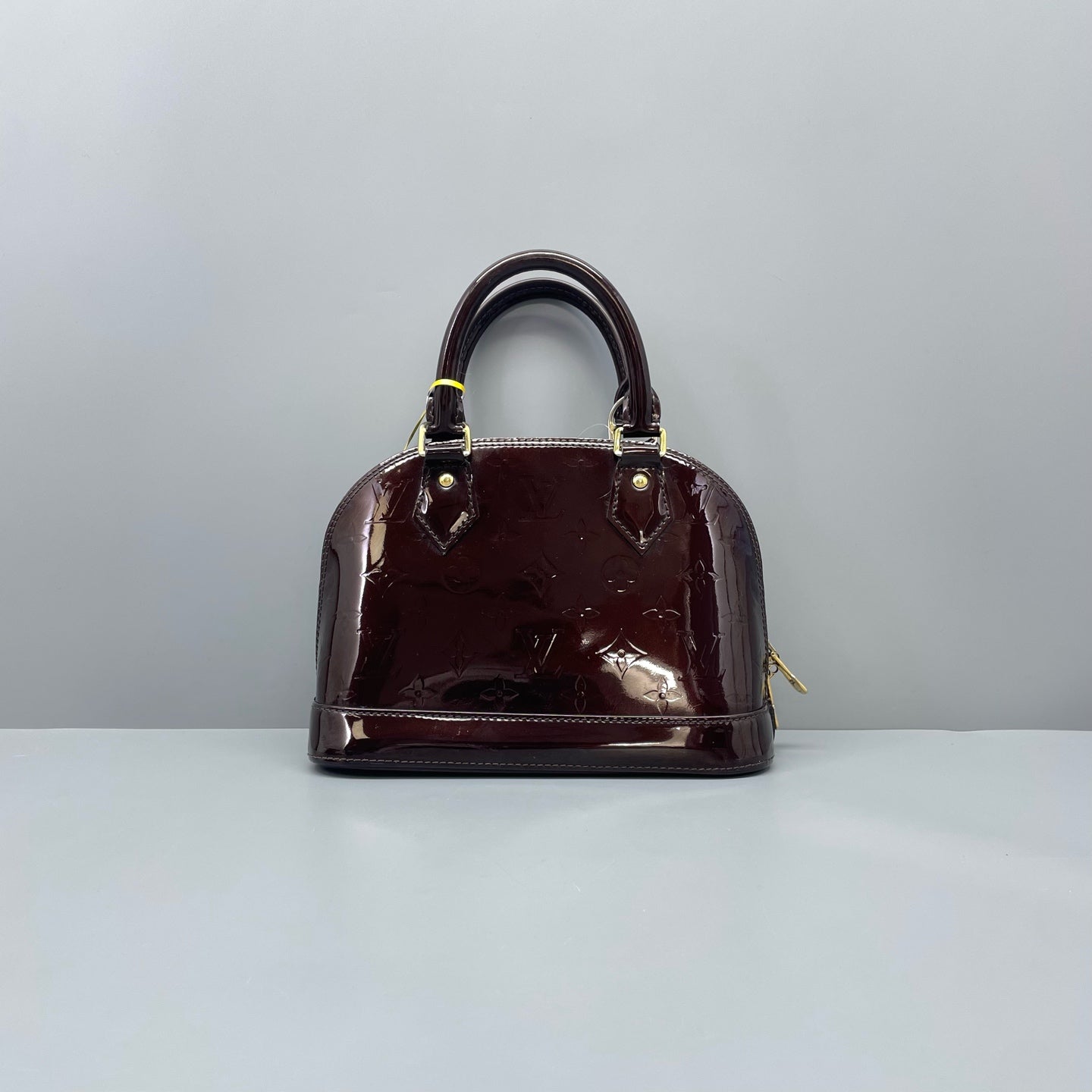 Louis Vuitton - Alma BB - Patent leather - Burgundy - (mini)
