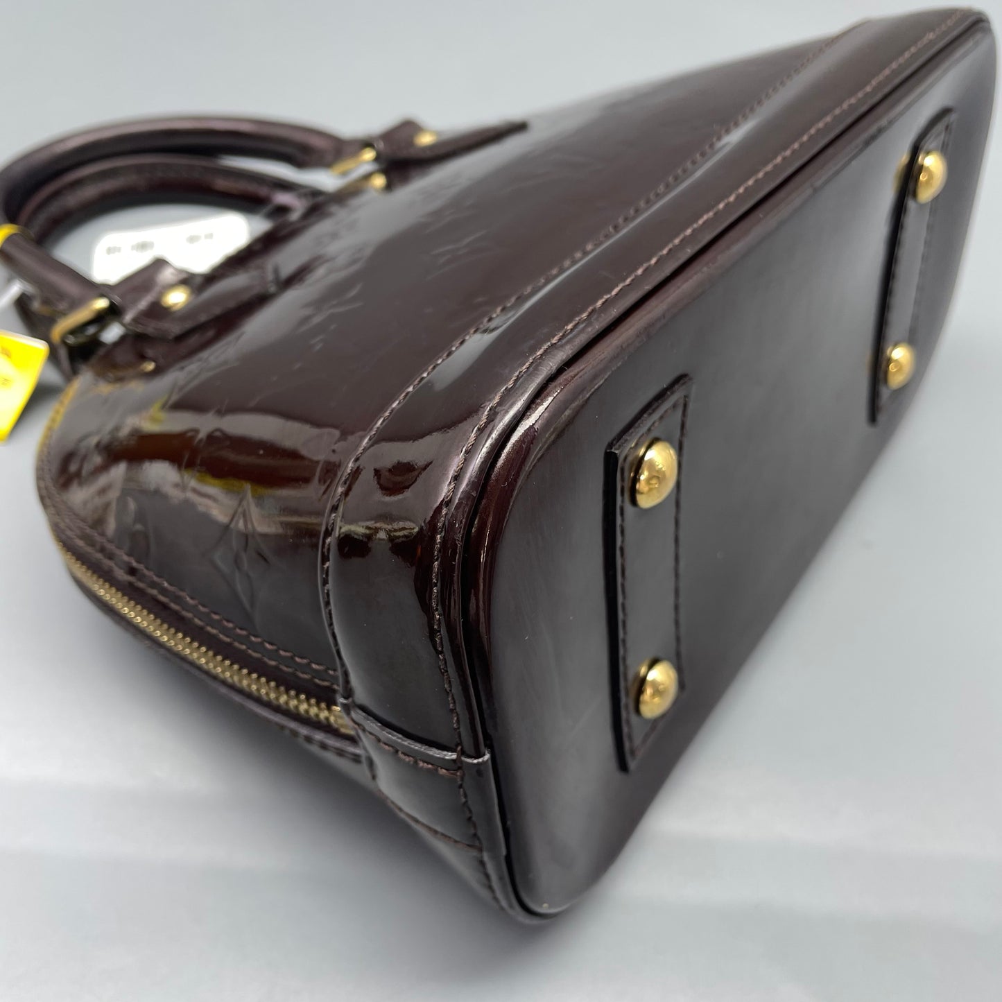 Louis Vuitton - Alma BB - Patent leather - Burgundy - (mini)