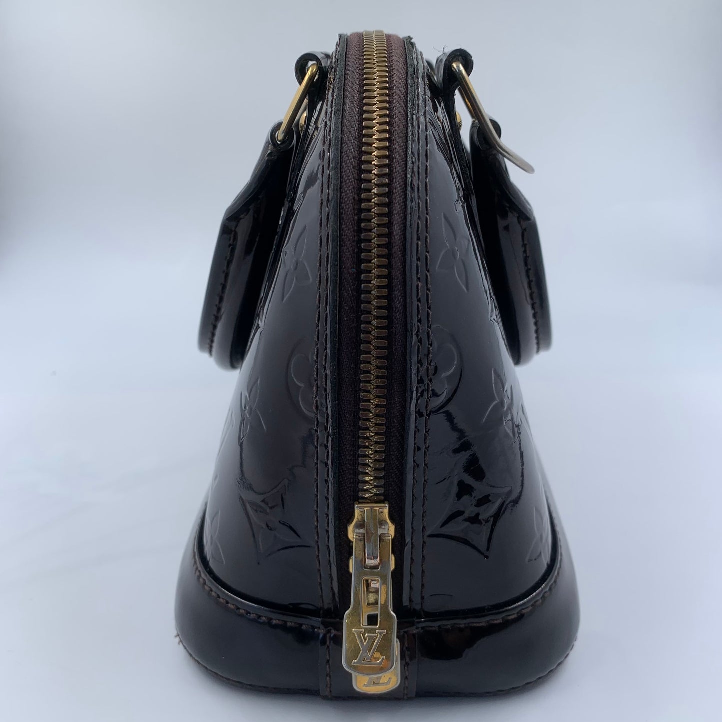 Louis Vuitton - Alma BB - Patent leather - Burgundy - (mini)