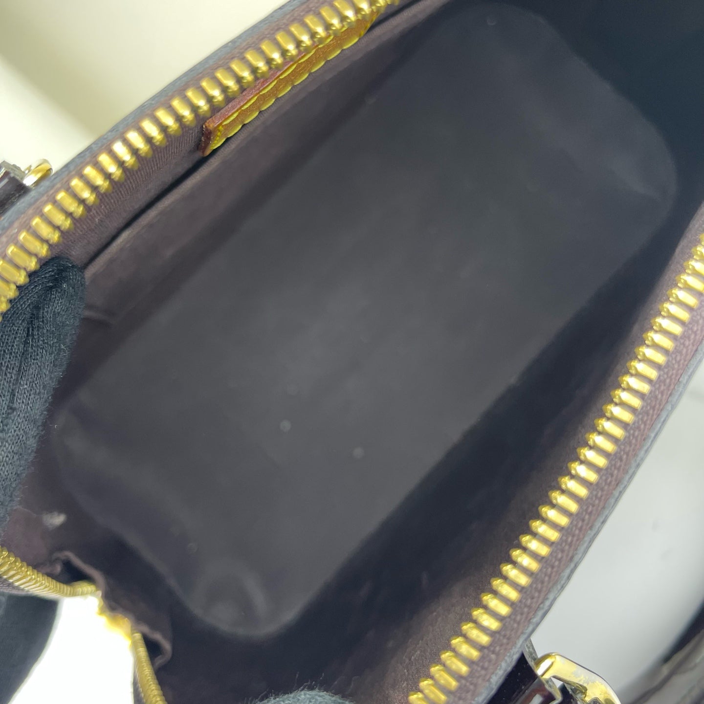 Louis Vuitton - Alma BB - Patent leather - Burgundy - (mini)