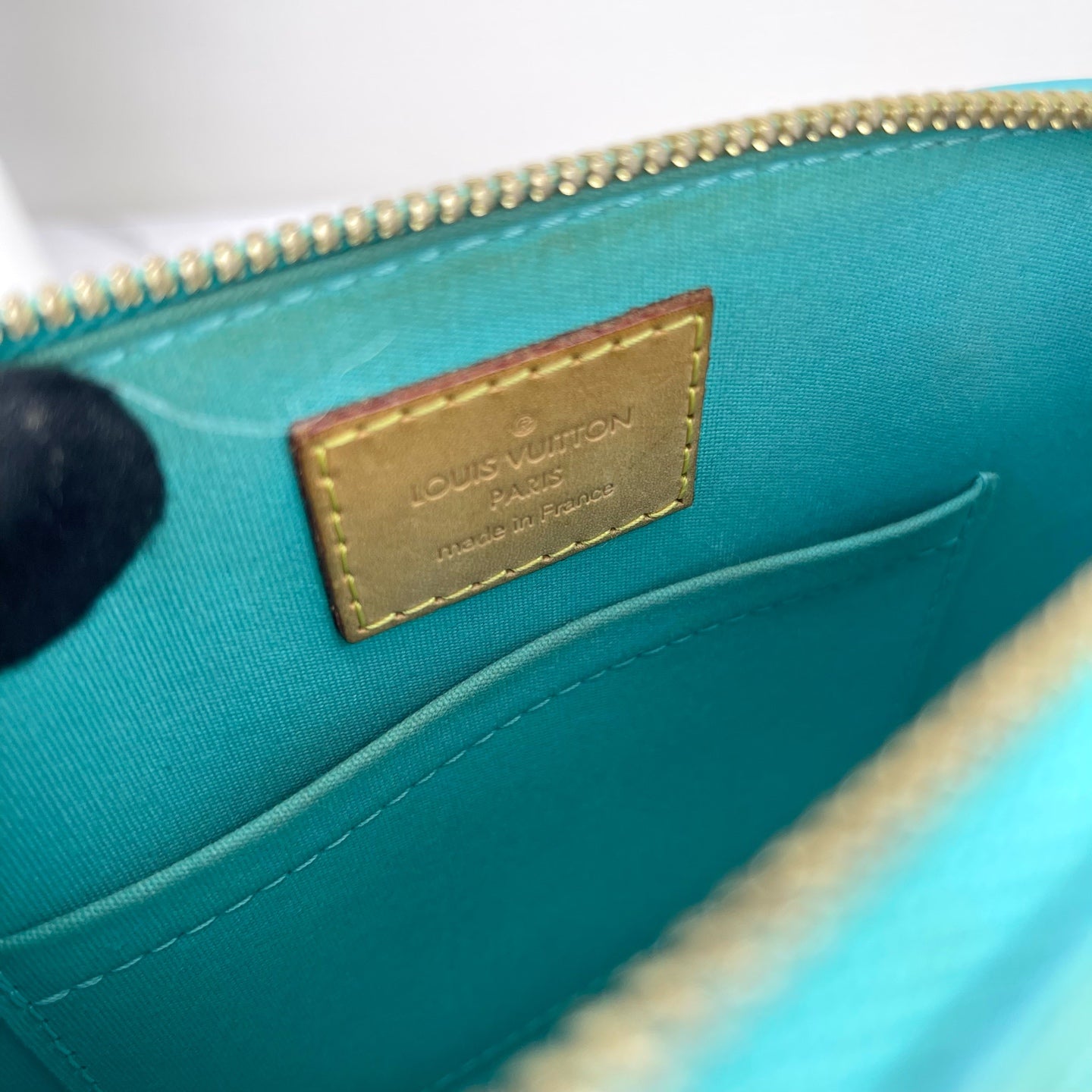 Louis Vuitton - Alma BB - Patent leather - Green - (mini)