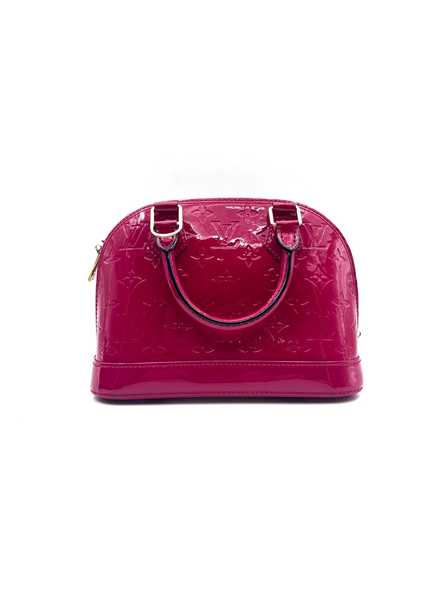Louis Vuitton - Alma BB - Patent leather - Pink - (mini)