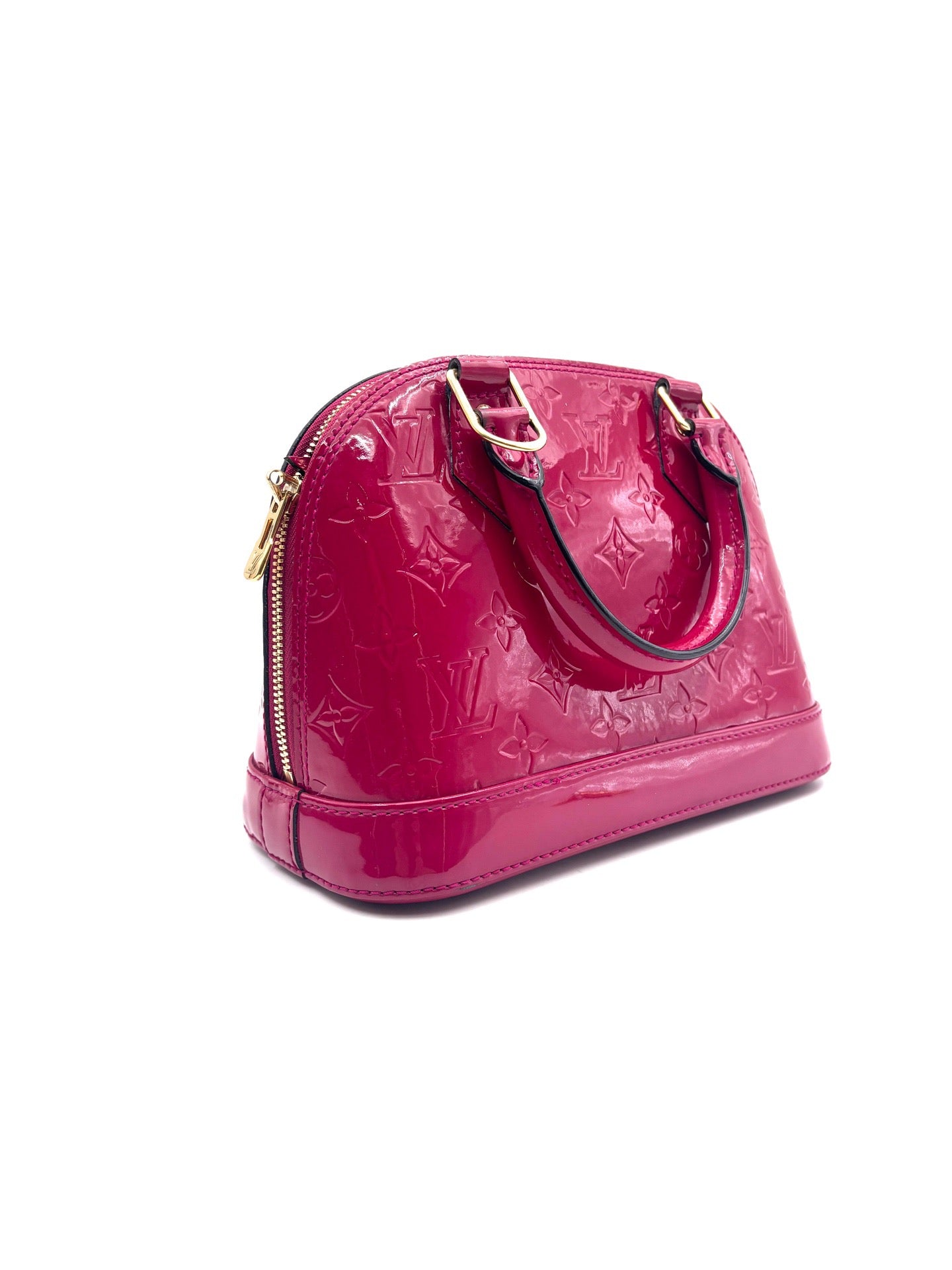 Louis Vuitton - Alma BB - Patent leather - Pink - (mini)