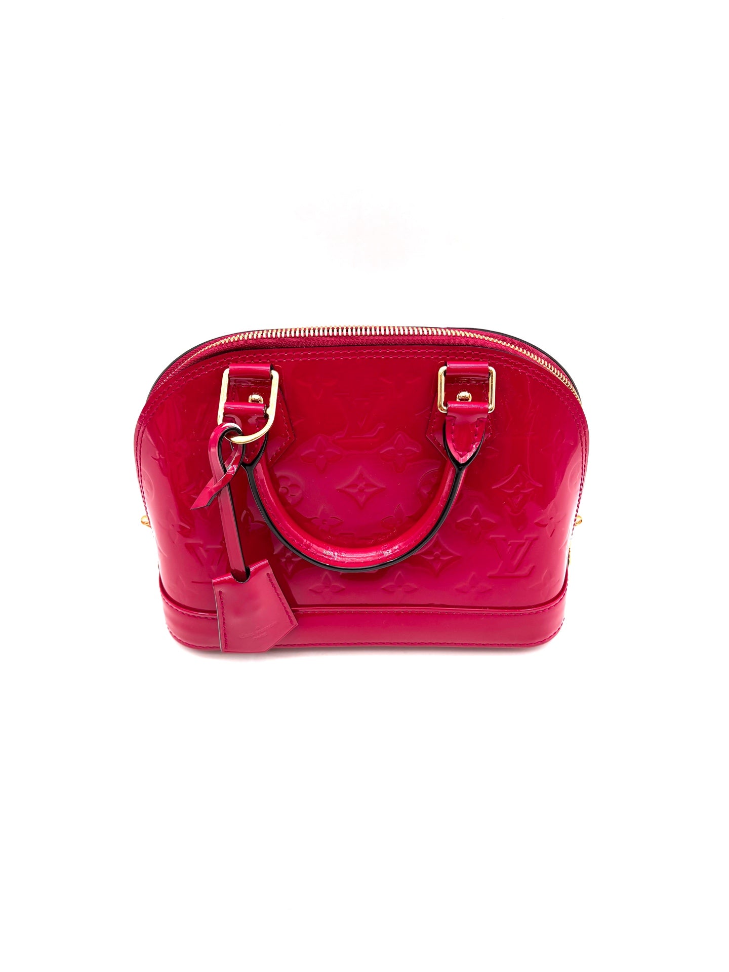 Louis Vuitton - Alma BB - Patent leather - Pink - (mini)