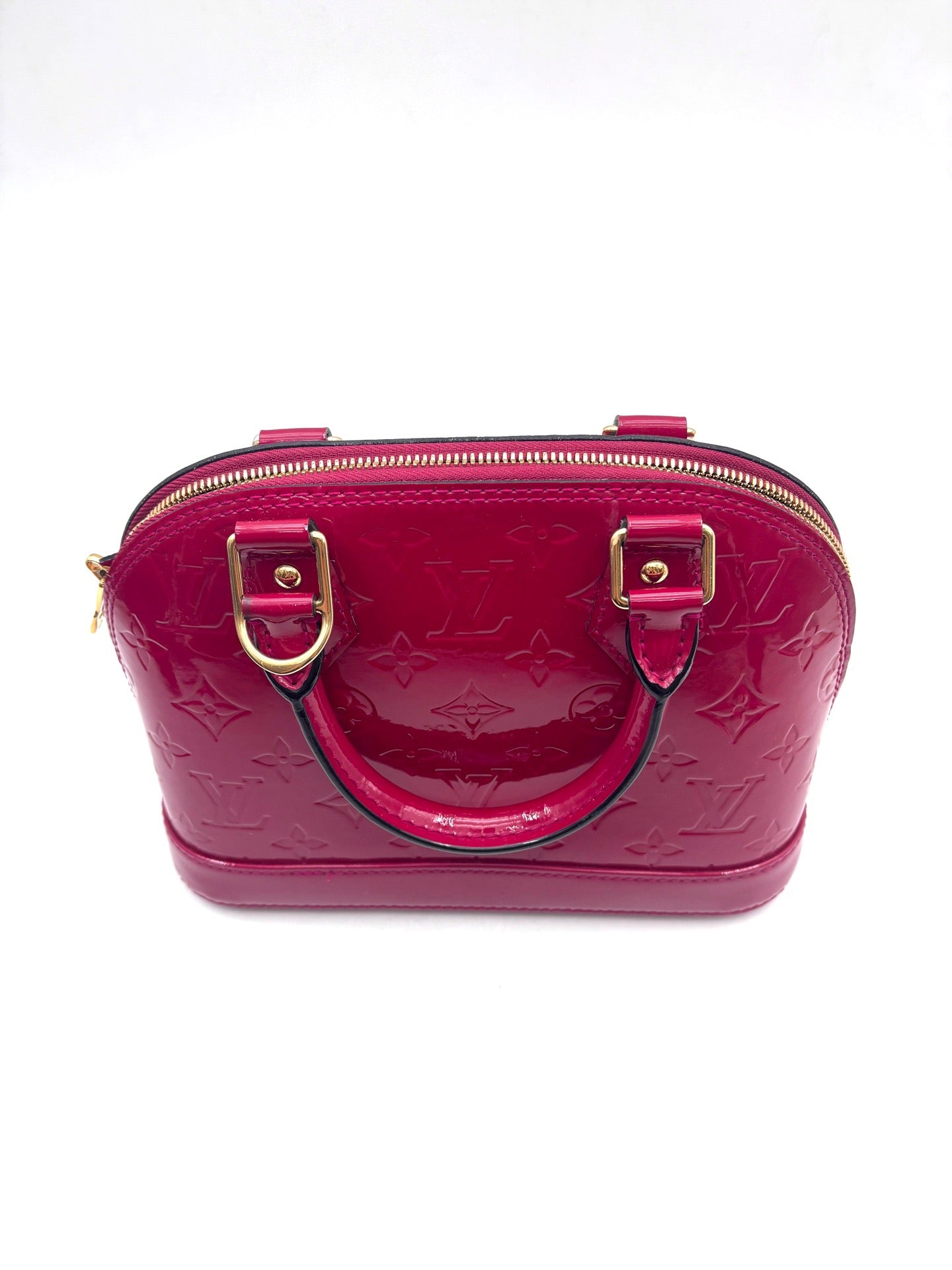 Louis Vuitton - Alma BB - Patent leather - Pink - (mini)