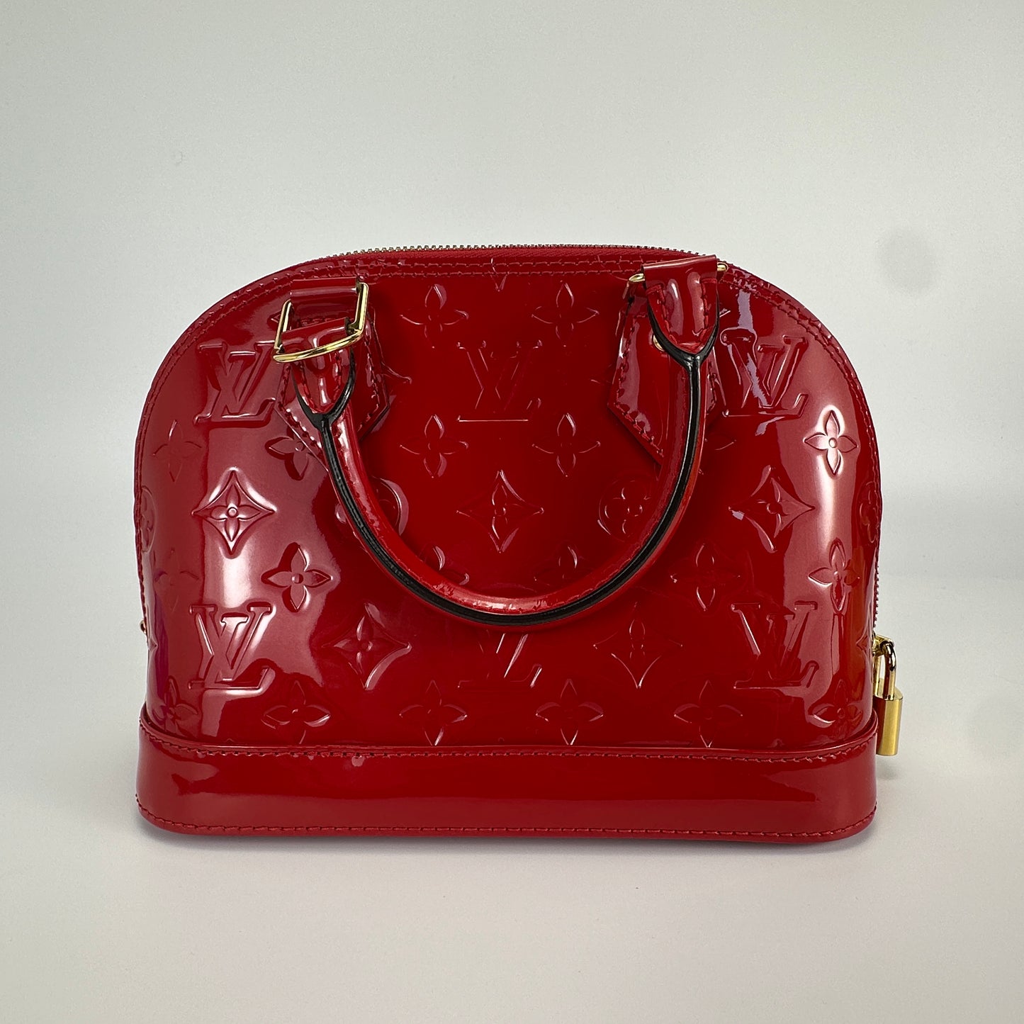 Louis Vuitton - Alma BB - Patent leather - Red - (mini)