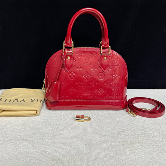 Louis Vuitton - Alma BB - Patent leather - Red - (mini)