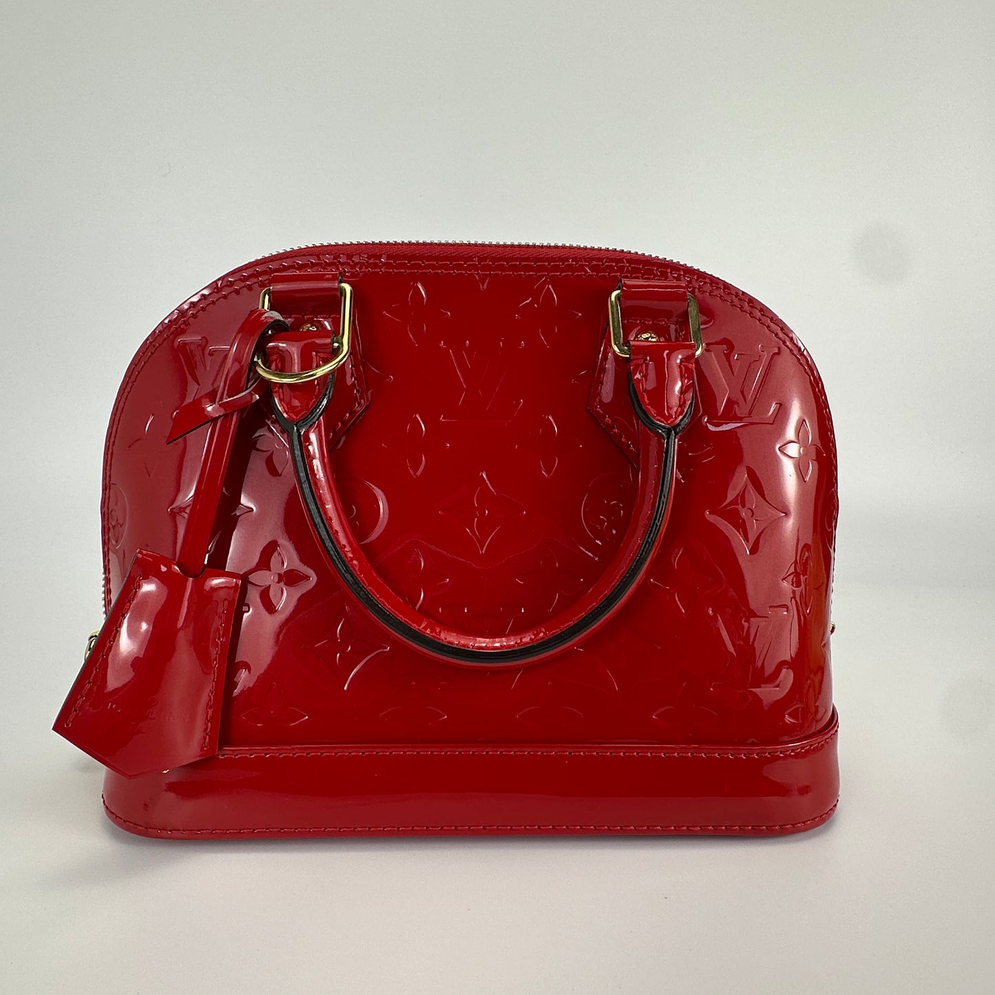 Louis Vuitton - Alma BB - Patent leather - Red - (mini)